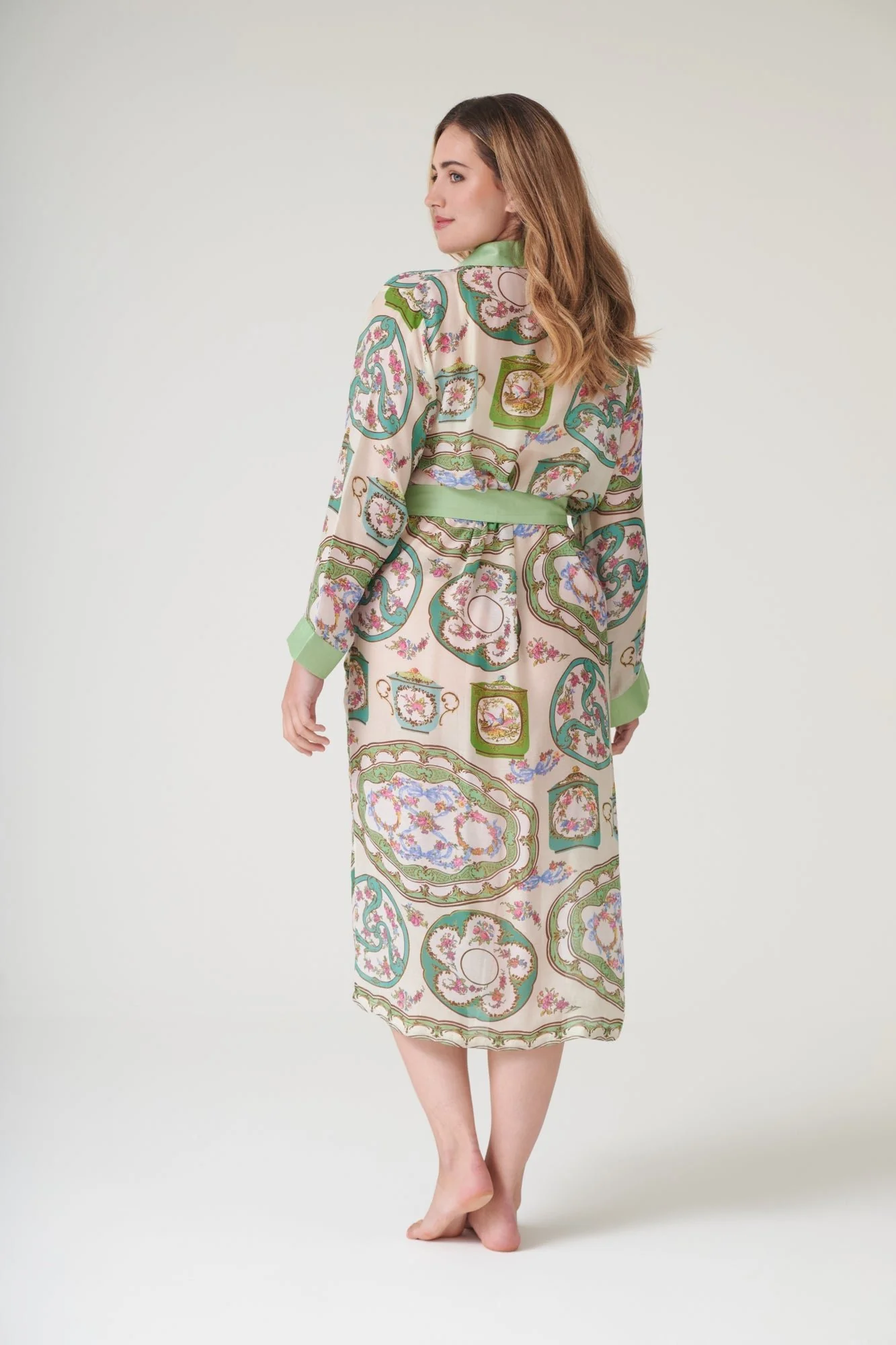 Afternoon Tea Green Gown - Image 7