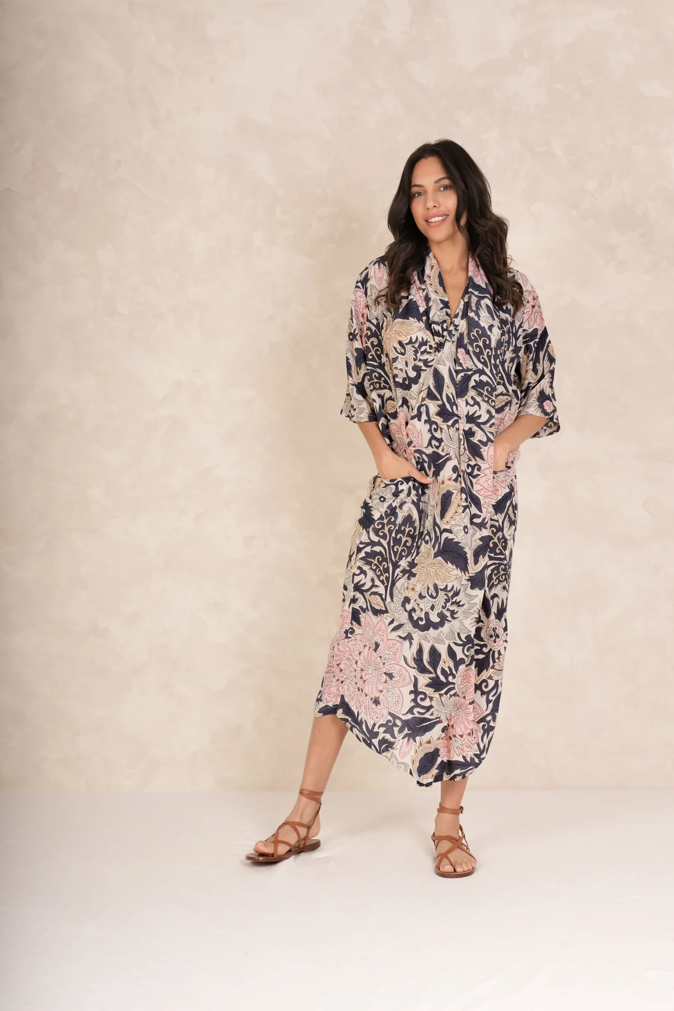 Block Taupe Rachel Dress - Image 3