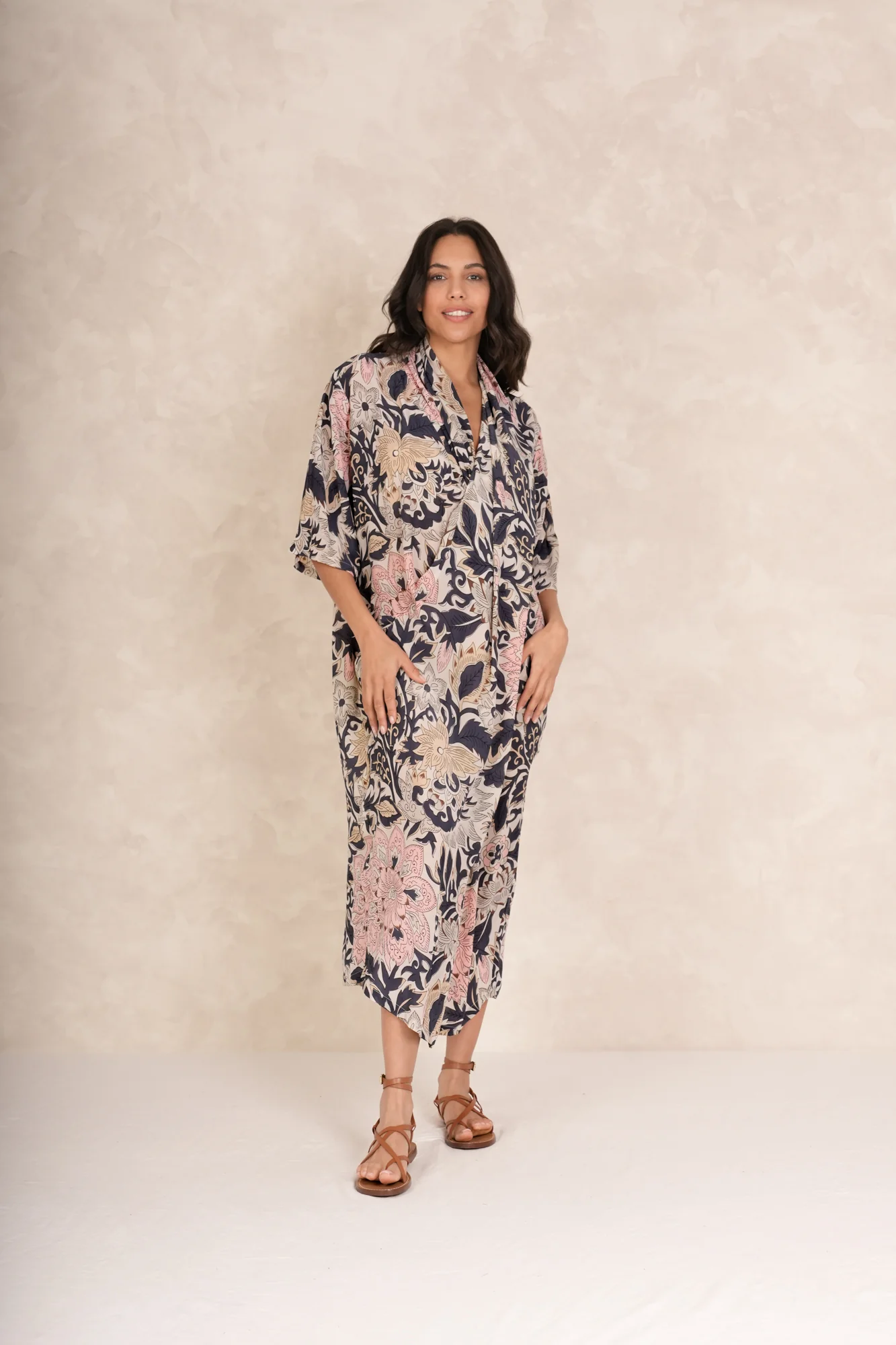 Block Taupe Rachel Dress - Image 4