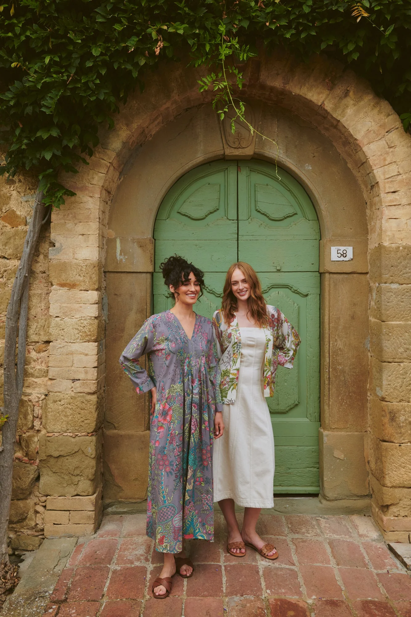 Boho Garden Ecru Kimono - Image 2