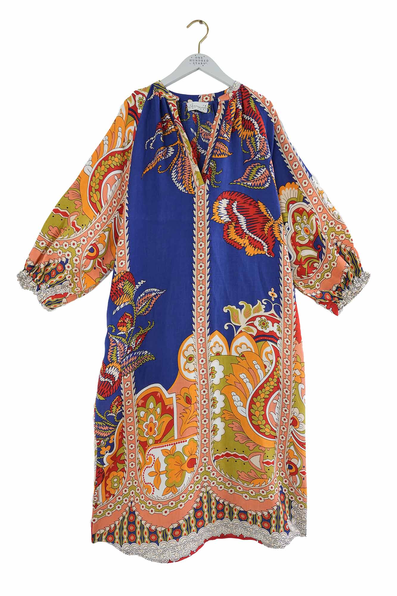 Carnival Cobalt Raglan Dress - Image 6