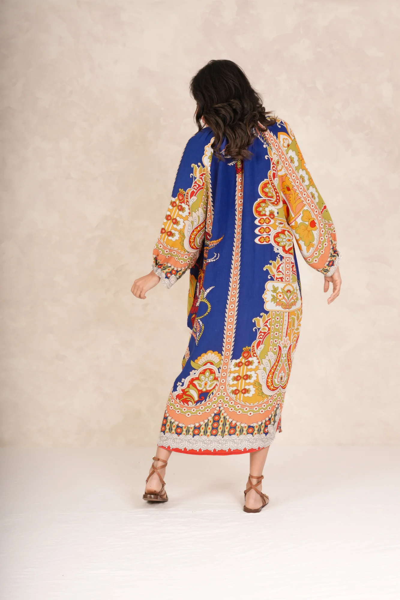 Carnival Cobalt Raglan Dress - Image 7