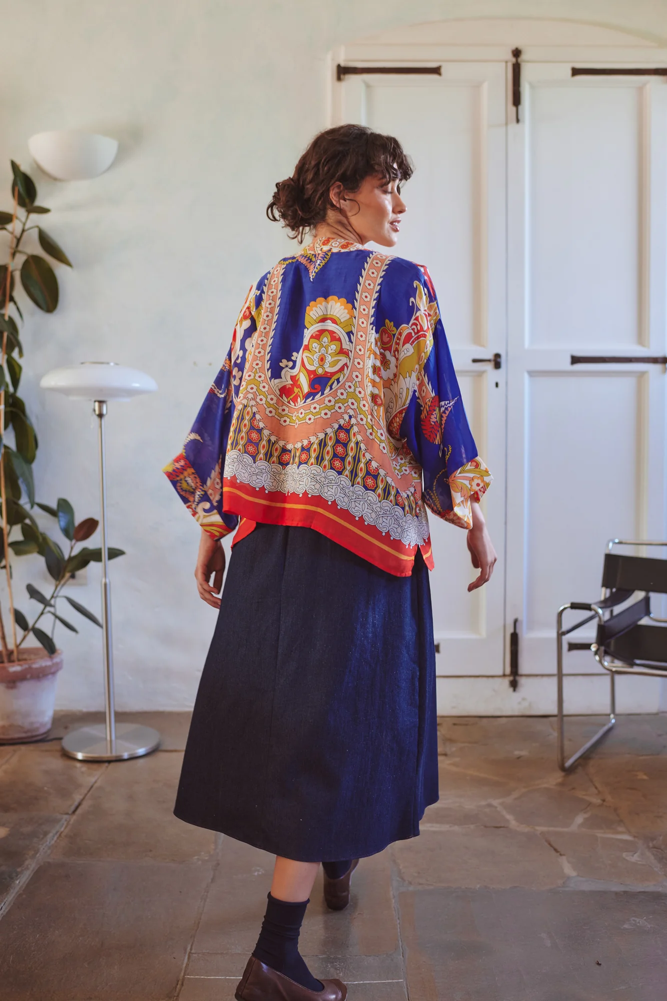 Carnival Cobalt Kimono - Image 2