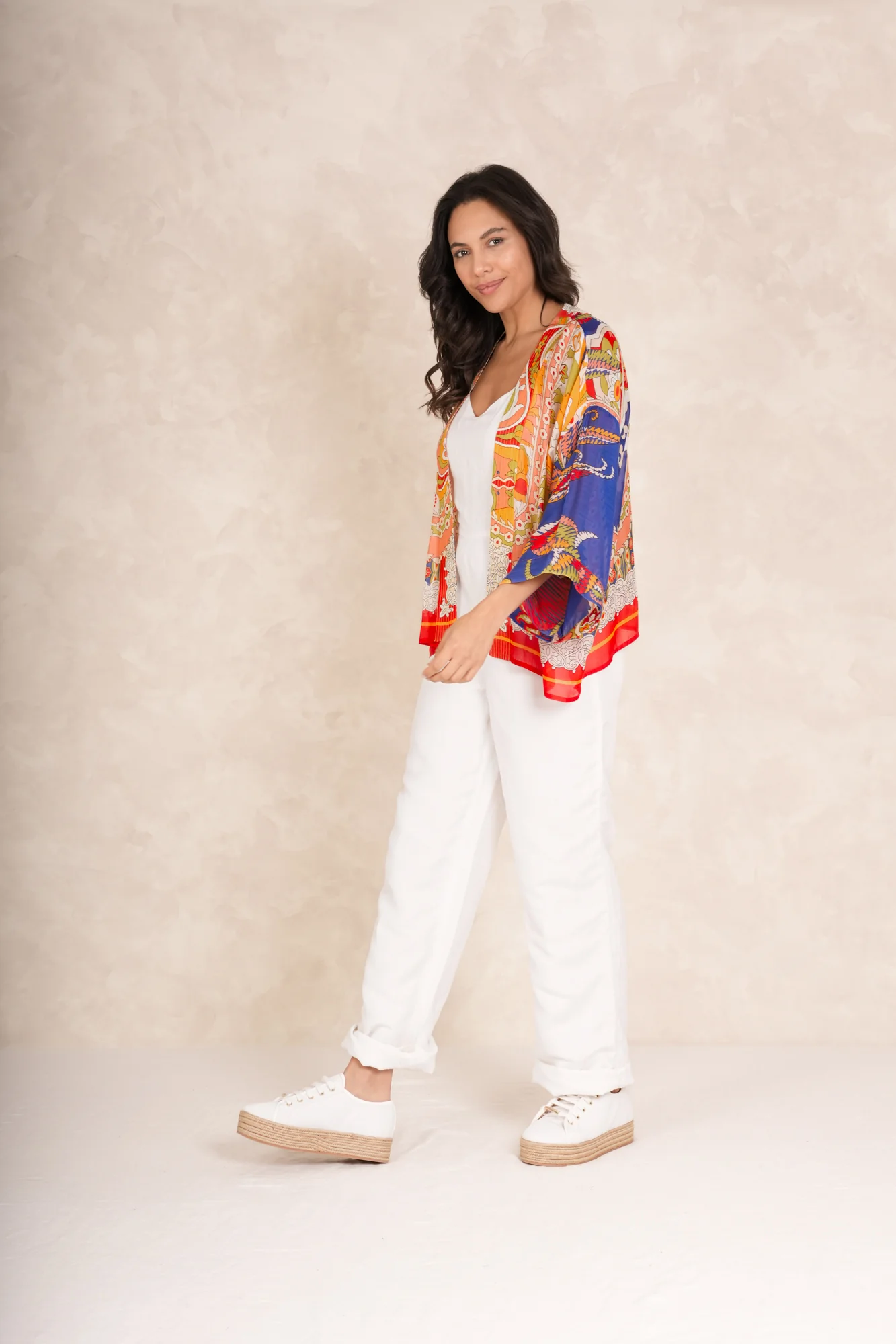 Carnival Cobalt Kimono - Image 6