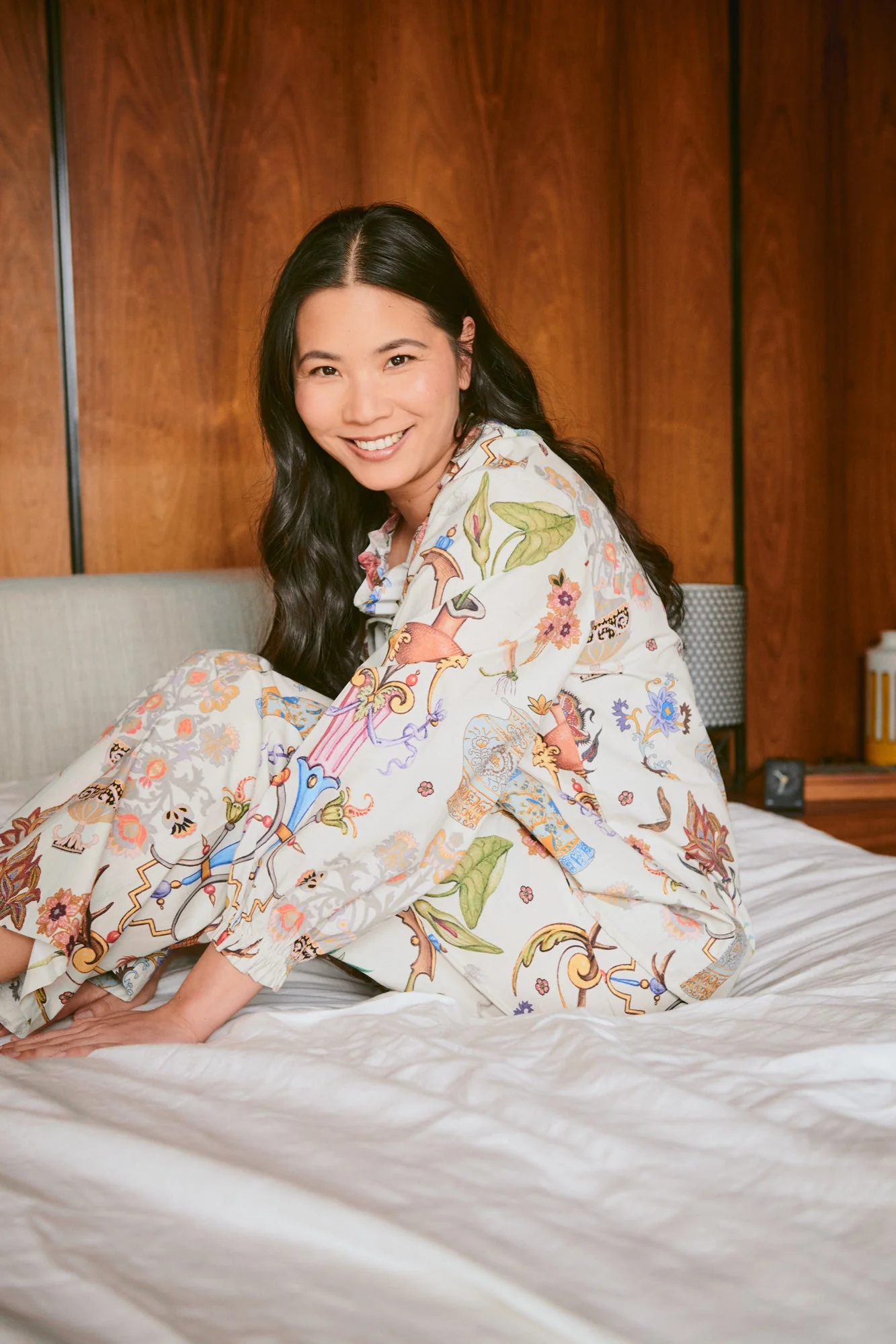 Cornucopia Ivory Poplin Pyjama Set - Image 4