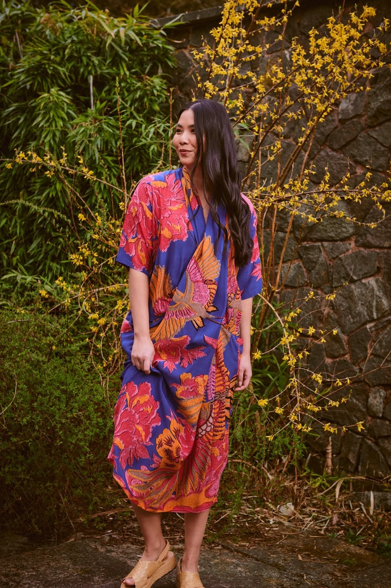 Crane Cobalt Rachel Dress