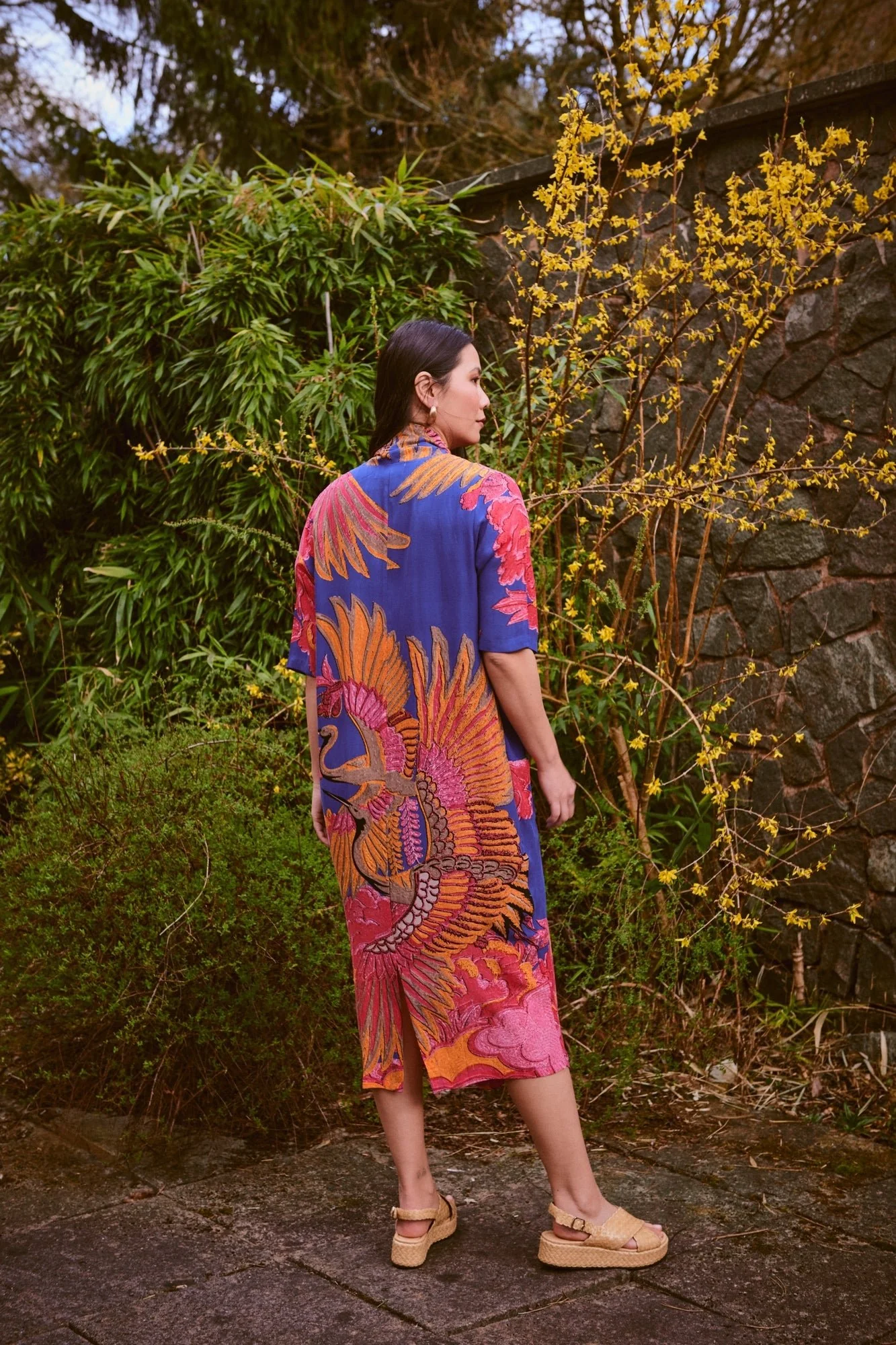 Crane Cobalt Rachel Dress - Image 2