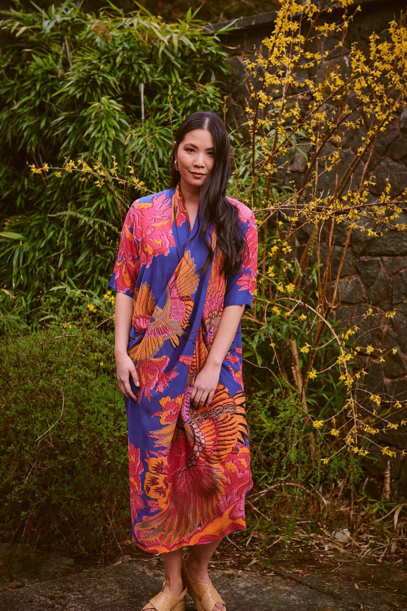 Crane Cobalt Rachel Dress - Image 3