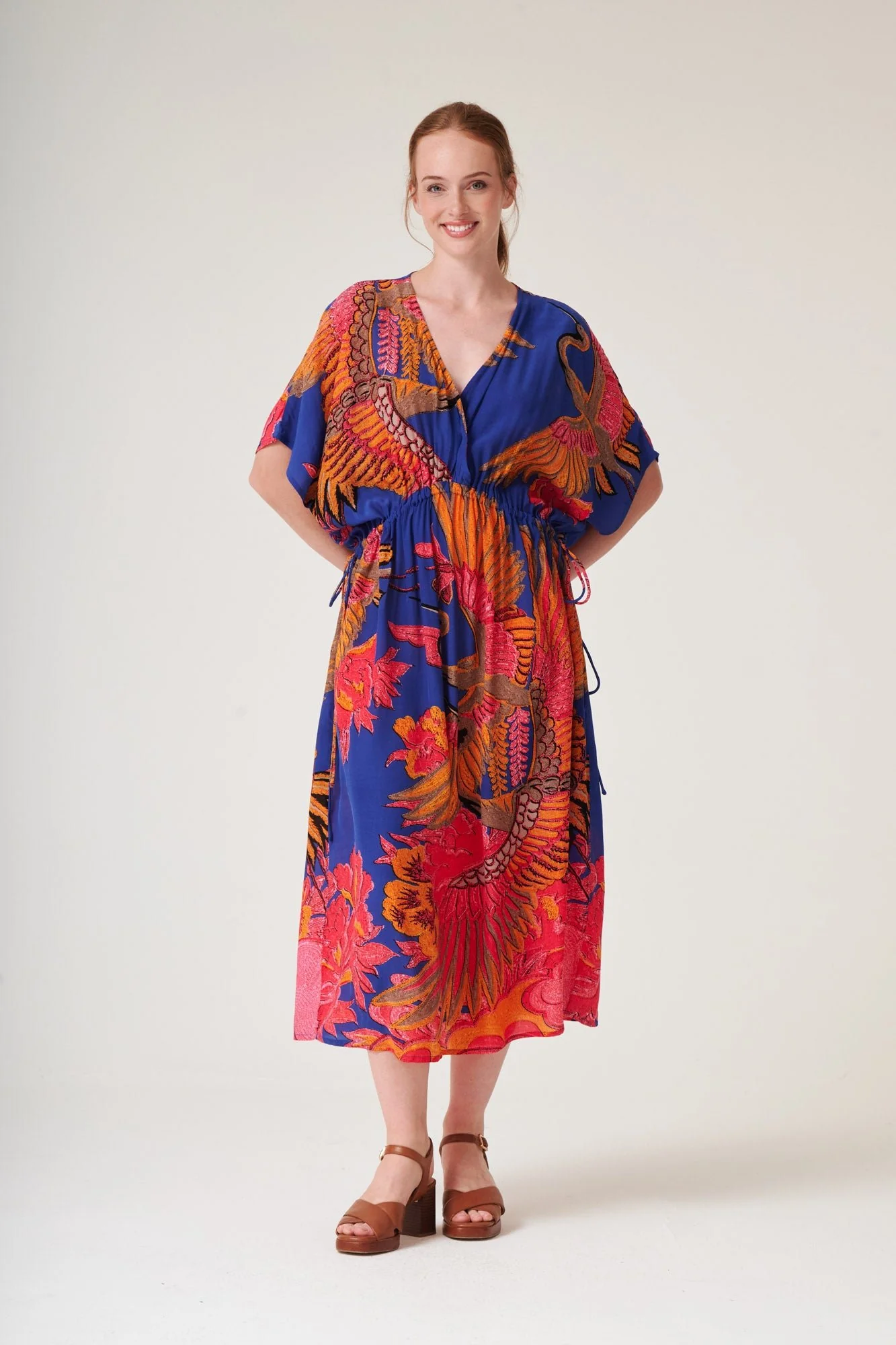 Crane Cobalt String Dress - Image 2