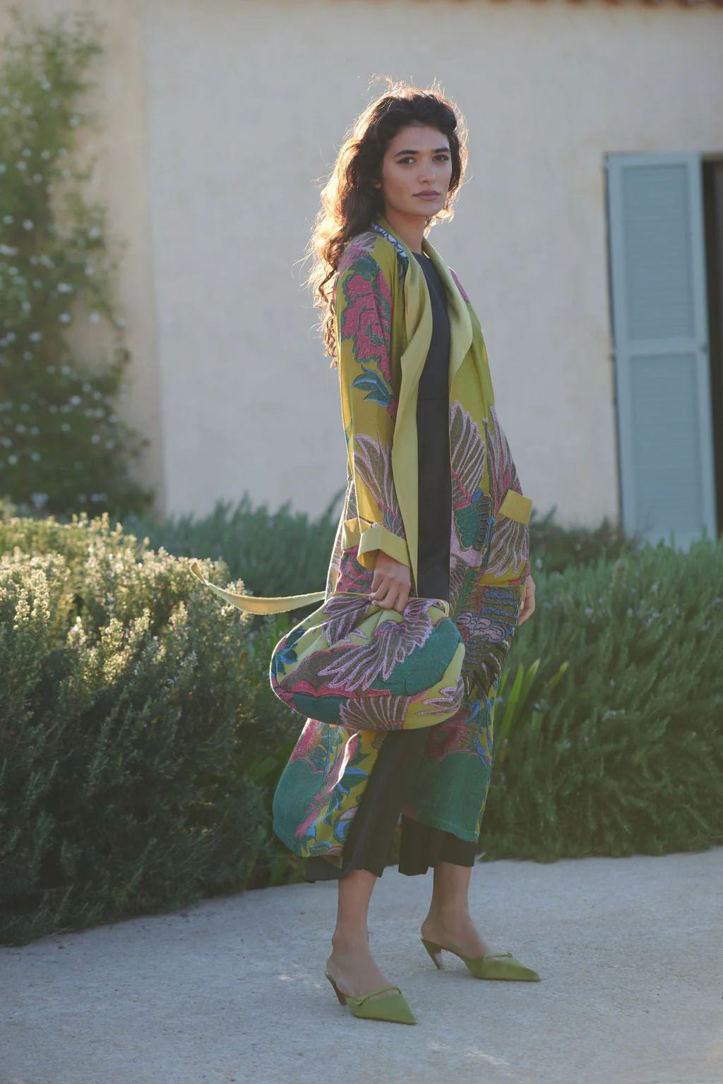 Crane Olive Gown