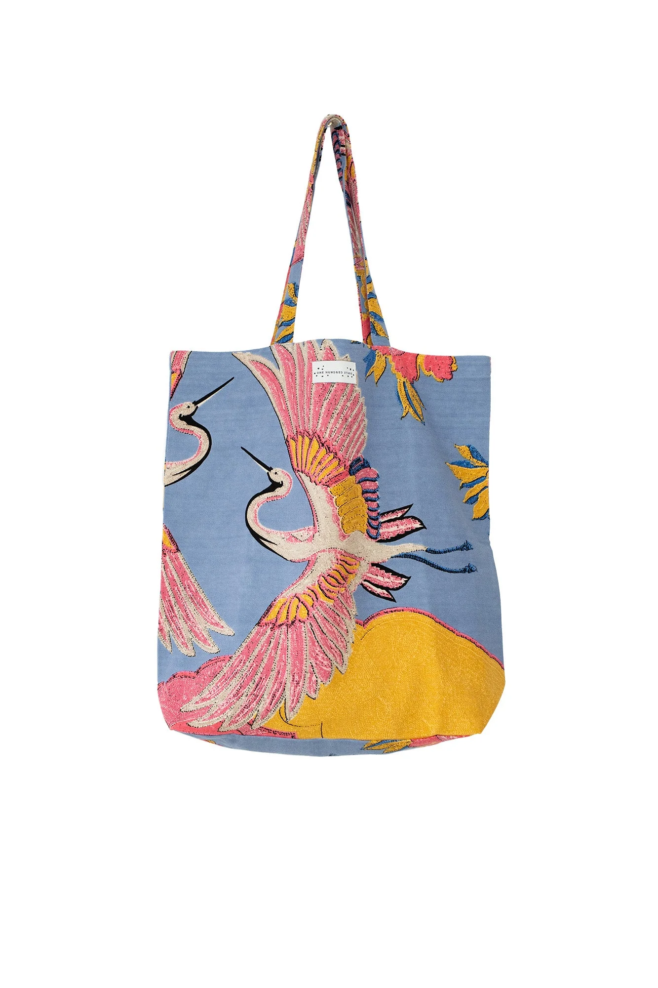 Crane Periwinkle Canvas Bag - Image 2