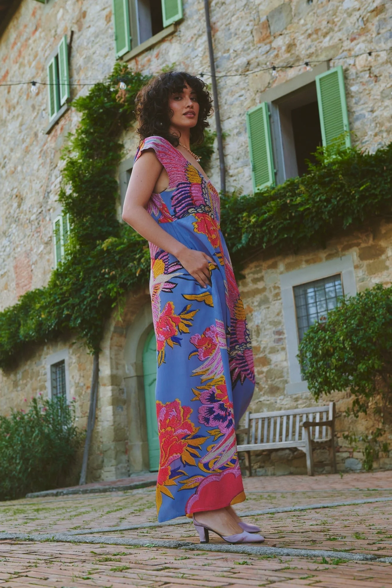 Crane Periwinkle Jumpsuit - Image 2