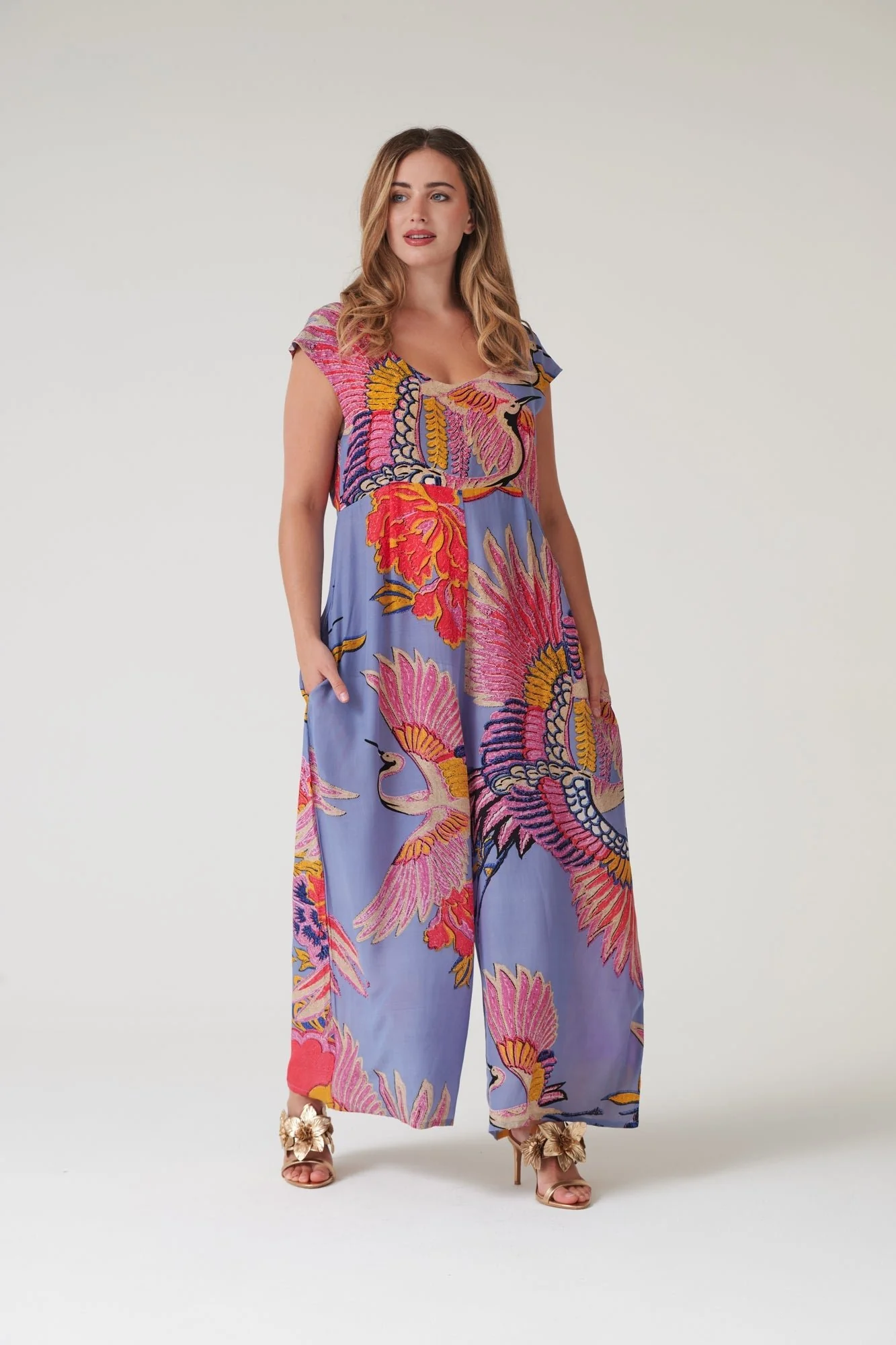 Crane Periwinkle Jumpsuit - Image 3
