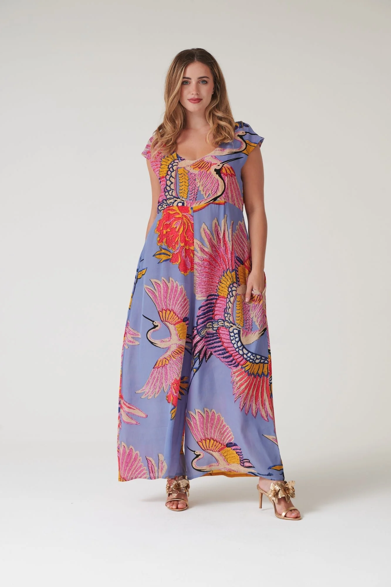 Crane Periwinkle Jumpsuit - Image 5