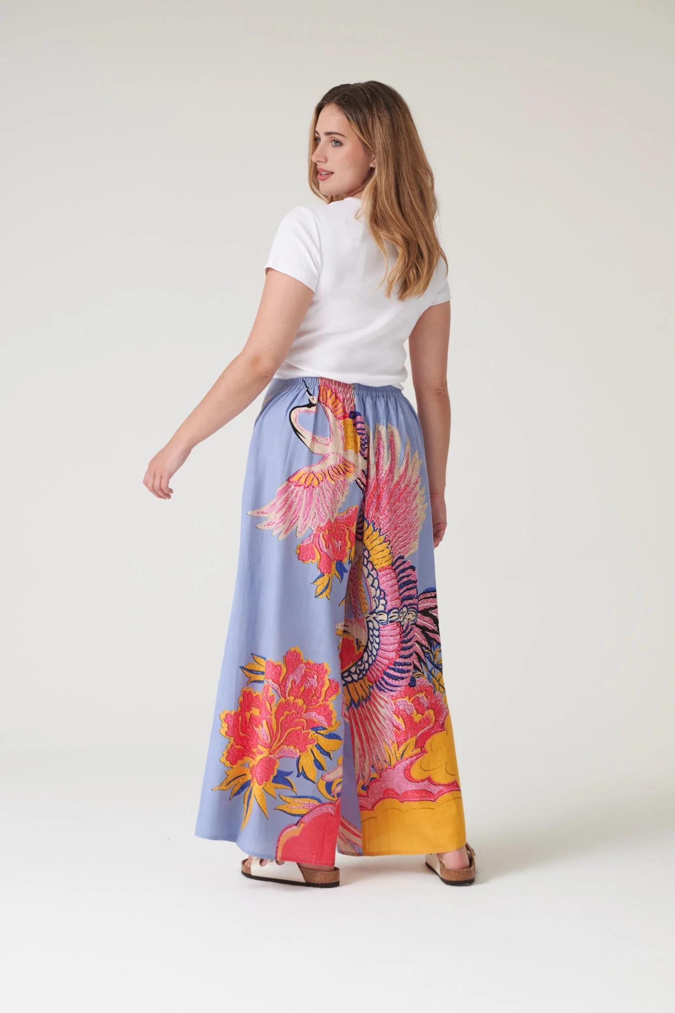 Crane Periwinkle Palazzo Pants - Image 7