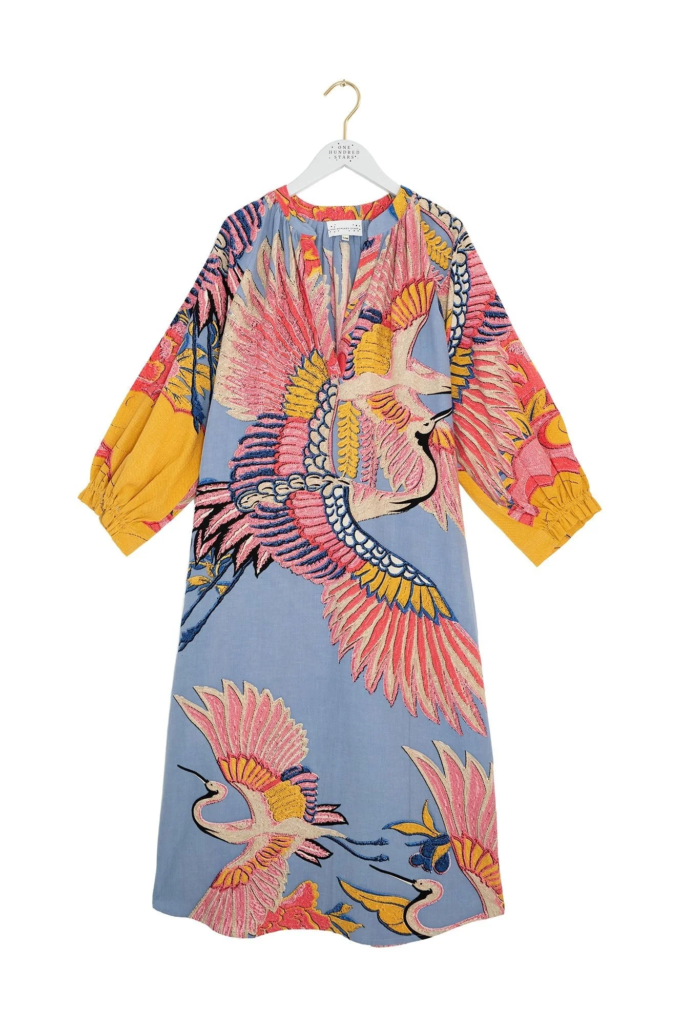 Crane Periwinkle Raglan Dress - Image 2