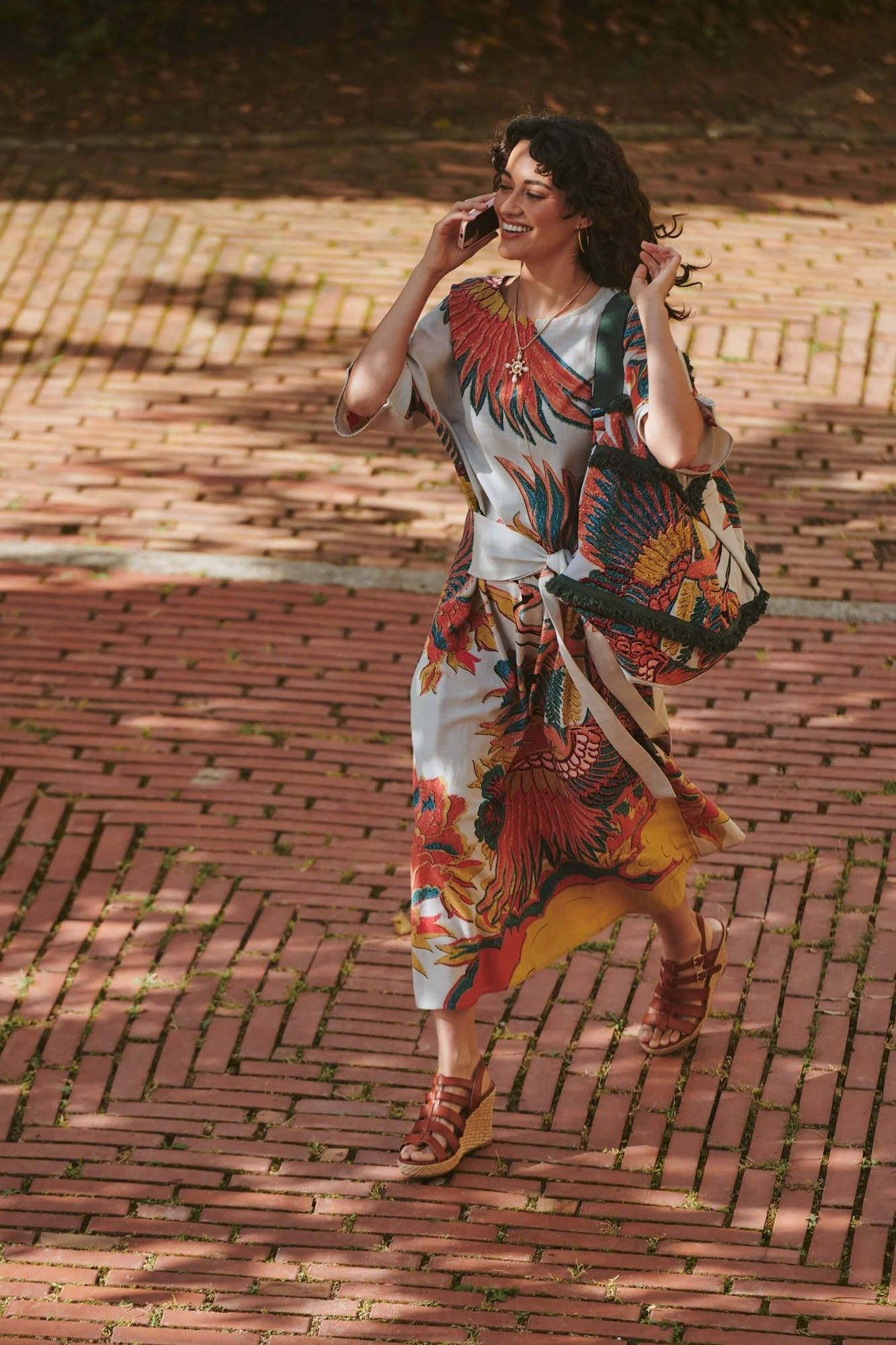 Crane Stone Obi Dress - Image 4