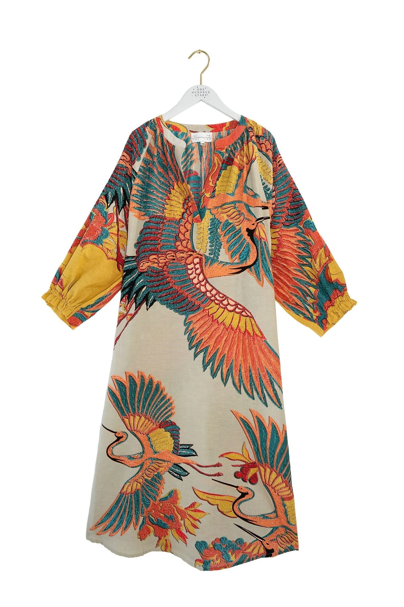 Crane Stone Raglan Dress