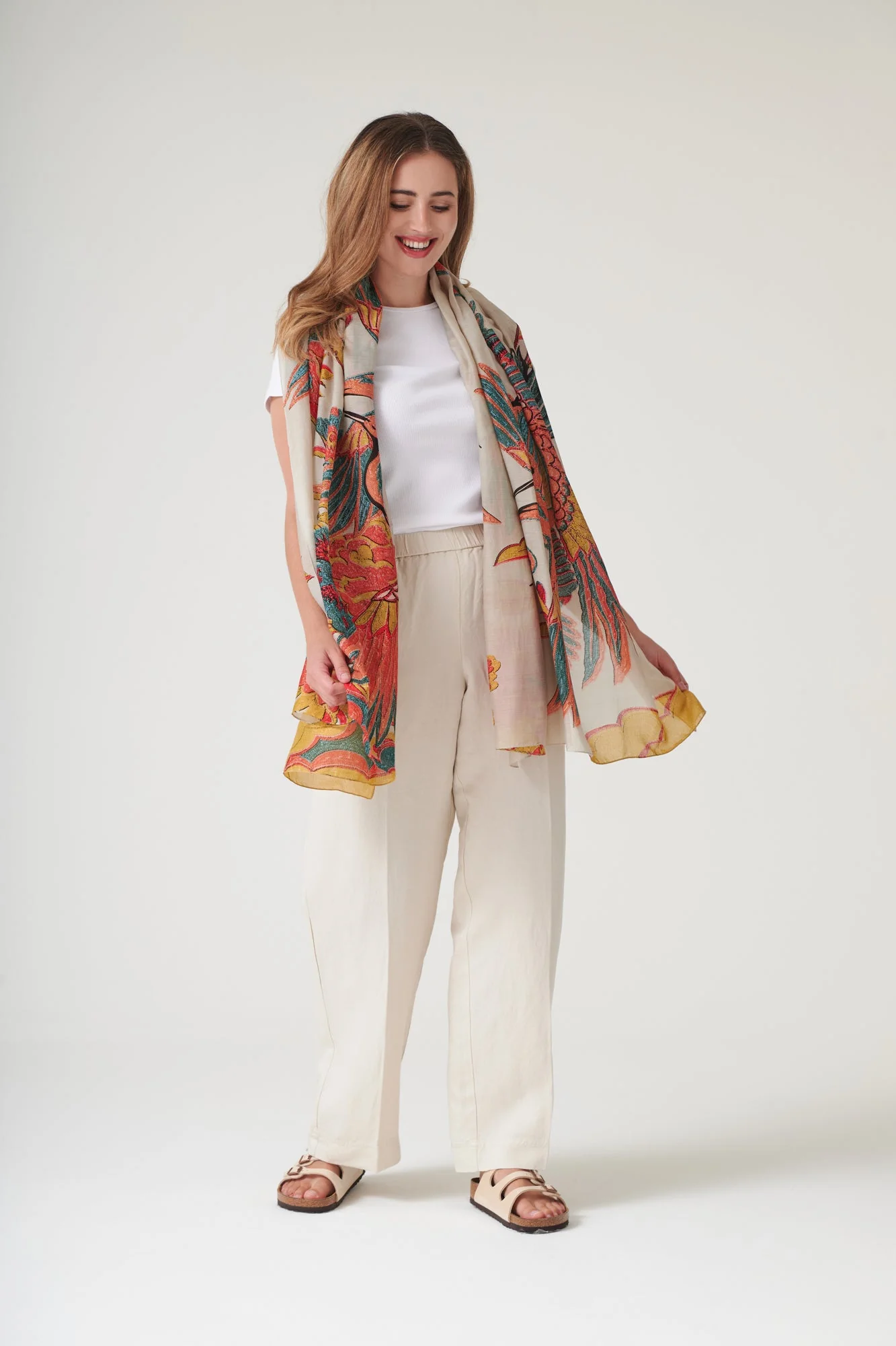 Crane Stone Scarf - Image 3