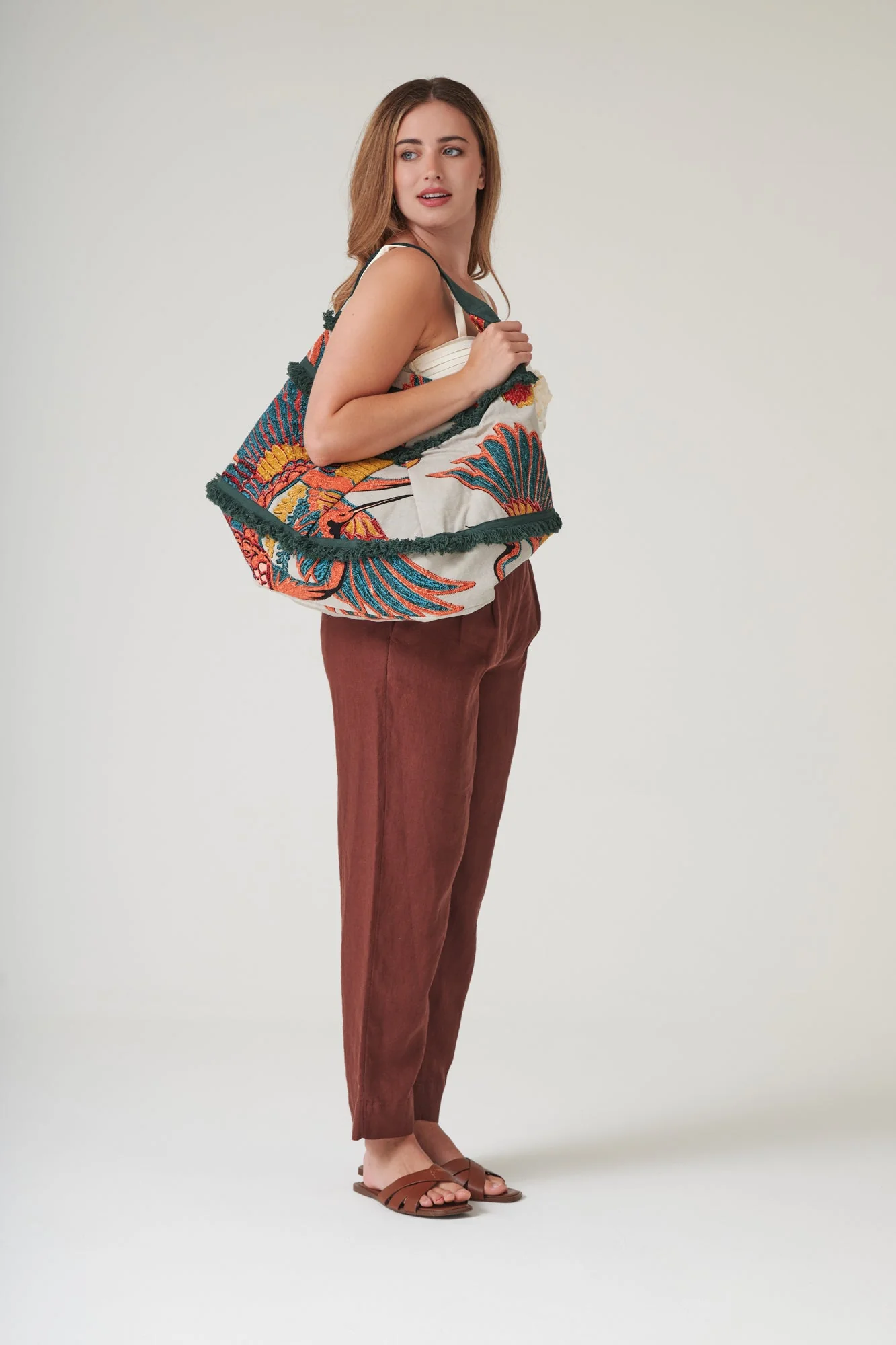 Crane Stone Slouch Bag - Image 4