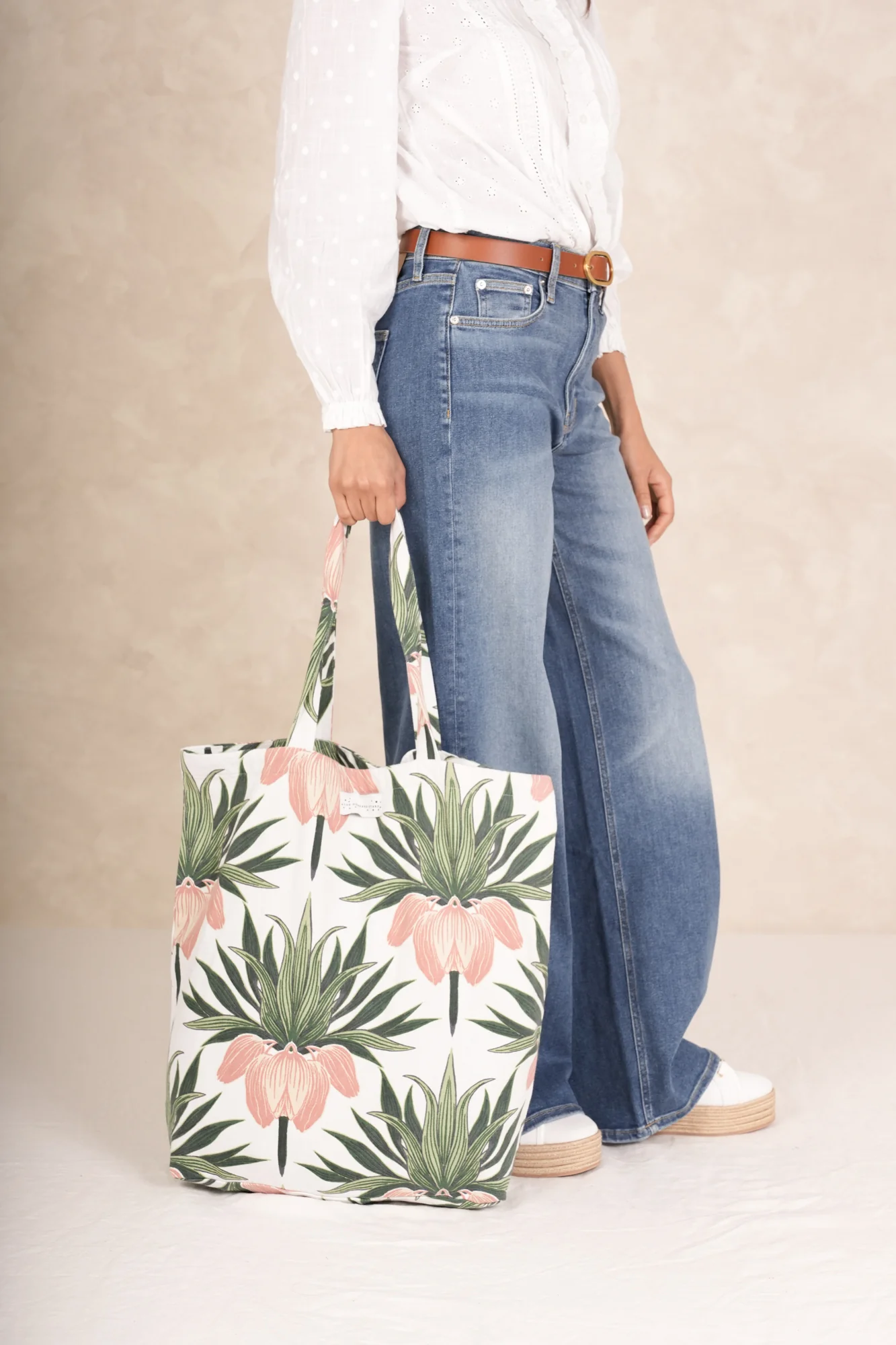 Deco Bud Ivory Canvas Bag - Image 3
