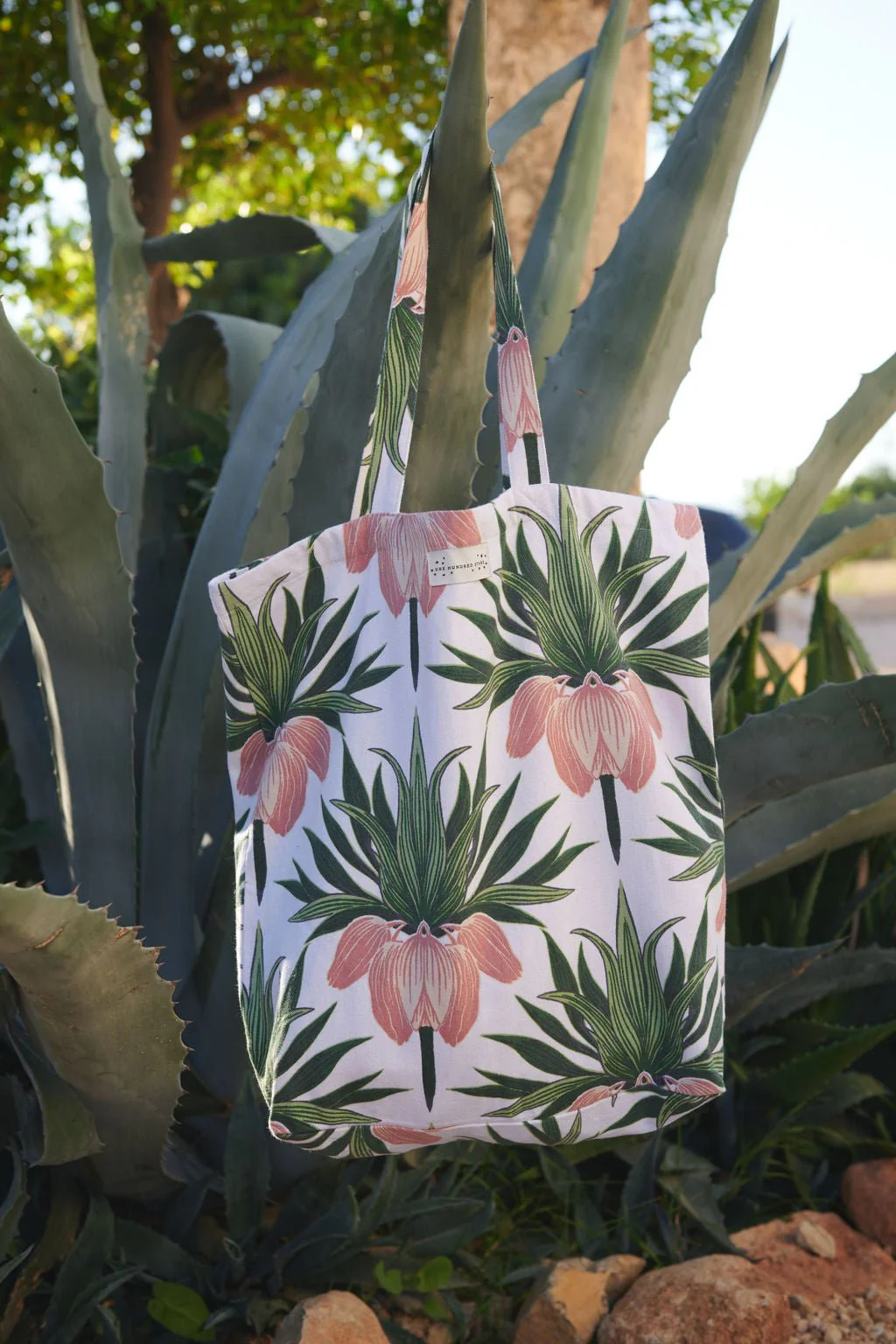 Deco Bud Ivory Canvas Bag - Image 5