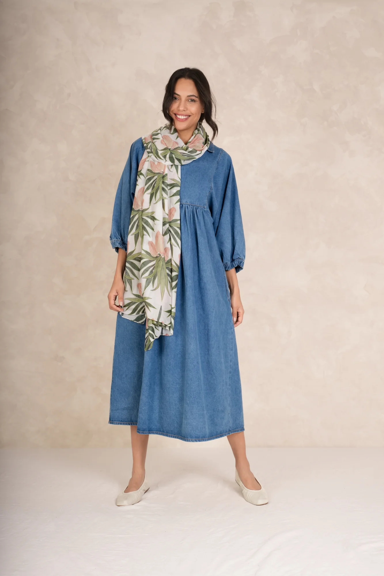 Deco Bud Ivory Scarf - Image 3