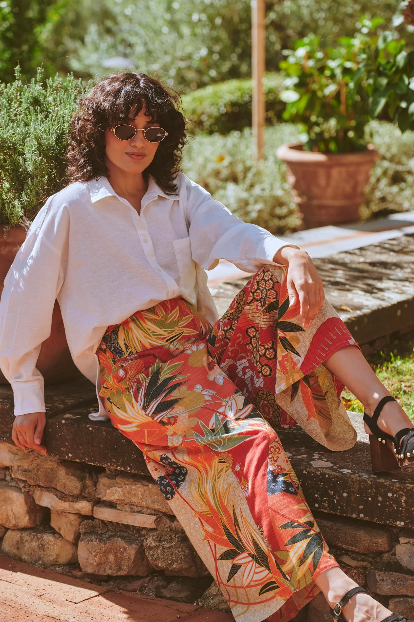 Fans Scarlet Palazzo Pants