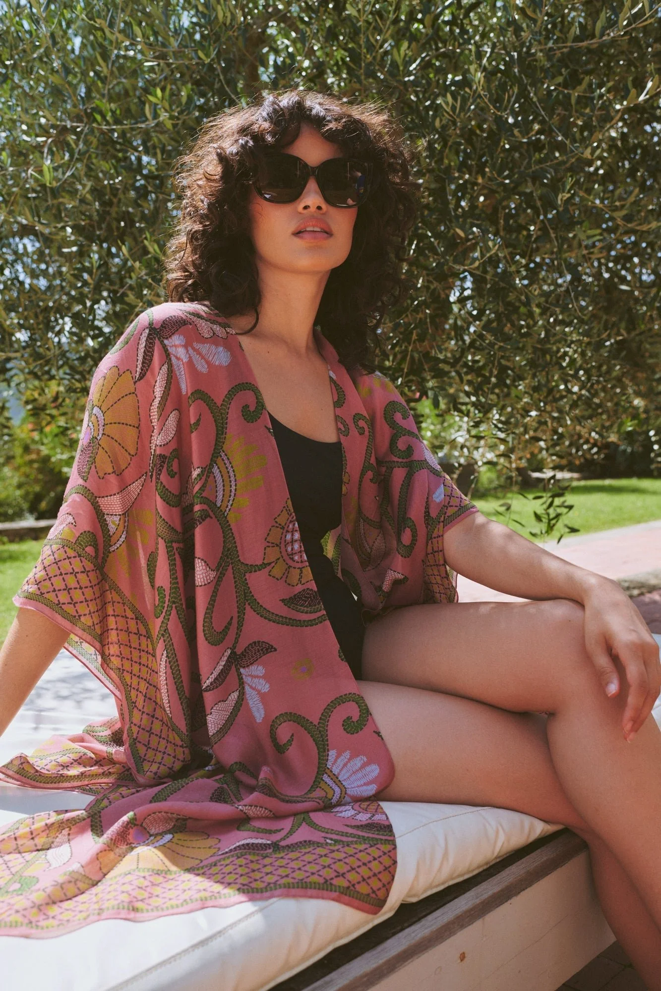 Giant Kantha Dusk Throwover