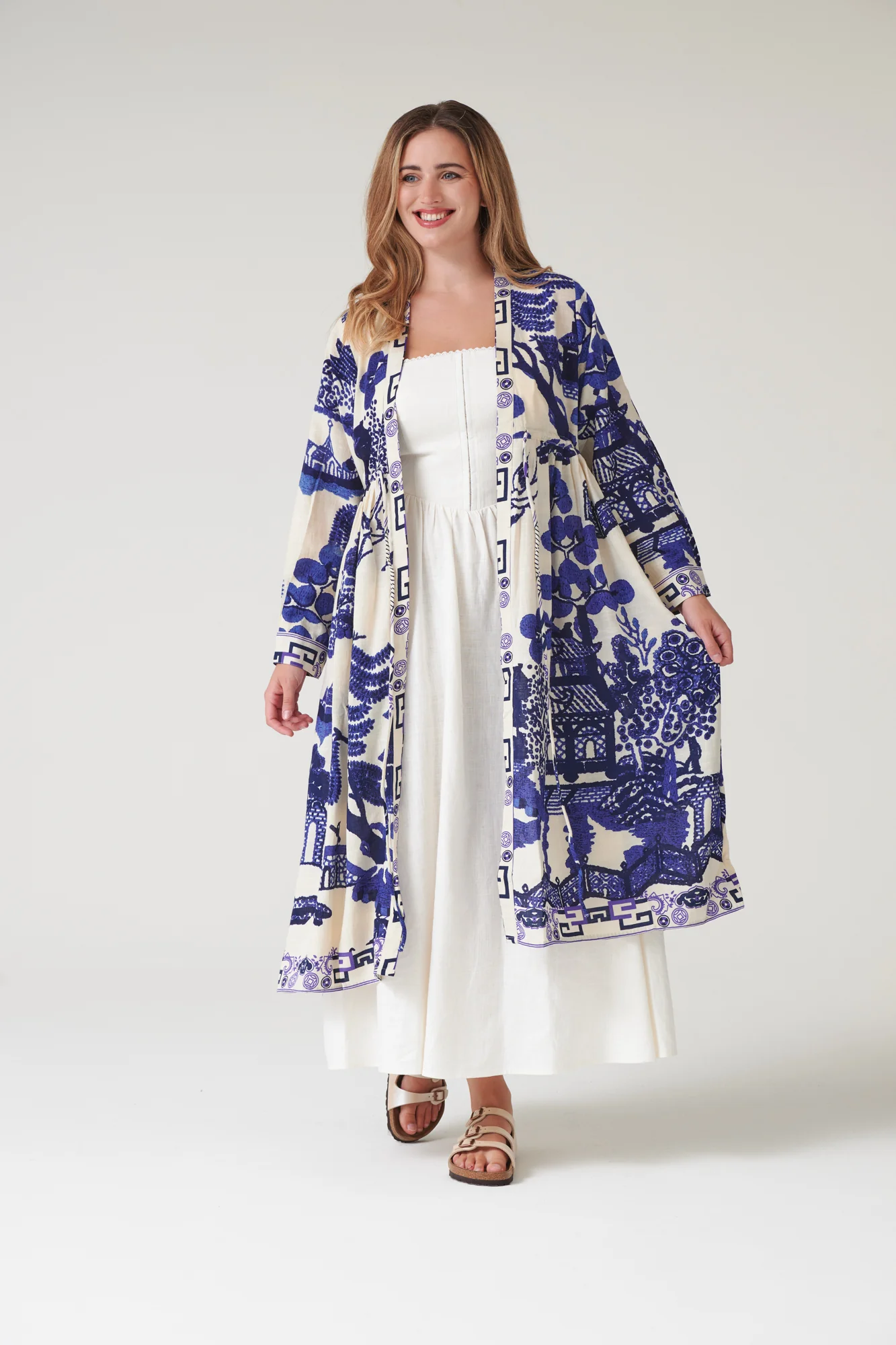 Giant Willow Blue Duster Jacket - Image 4