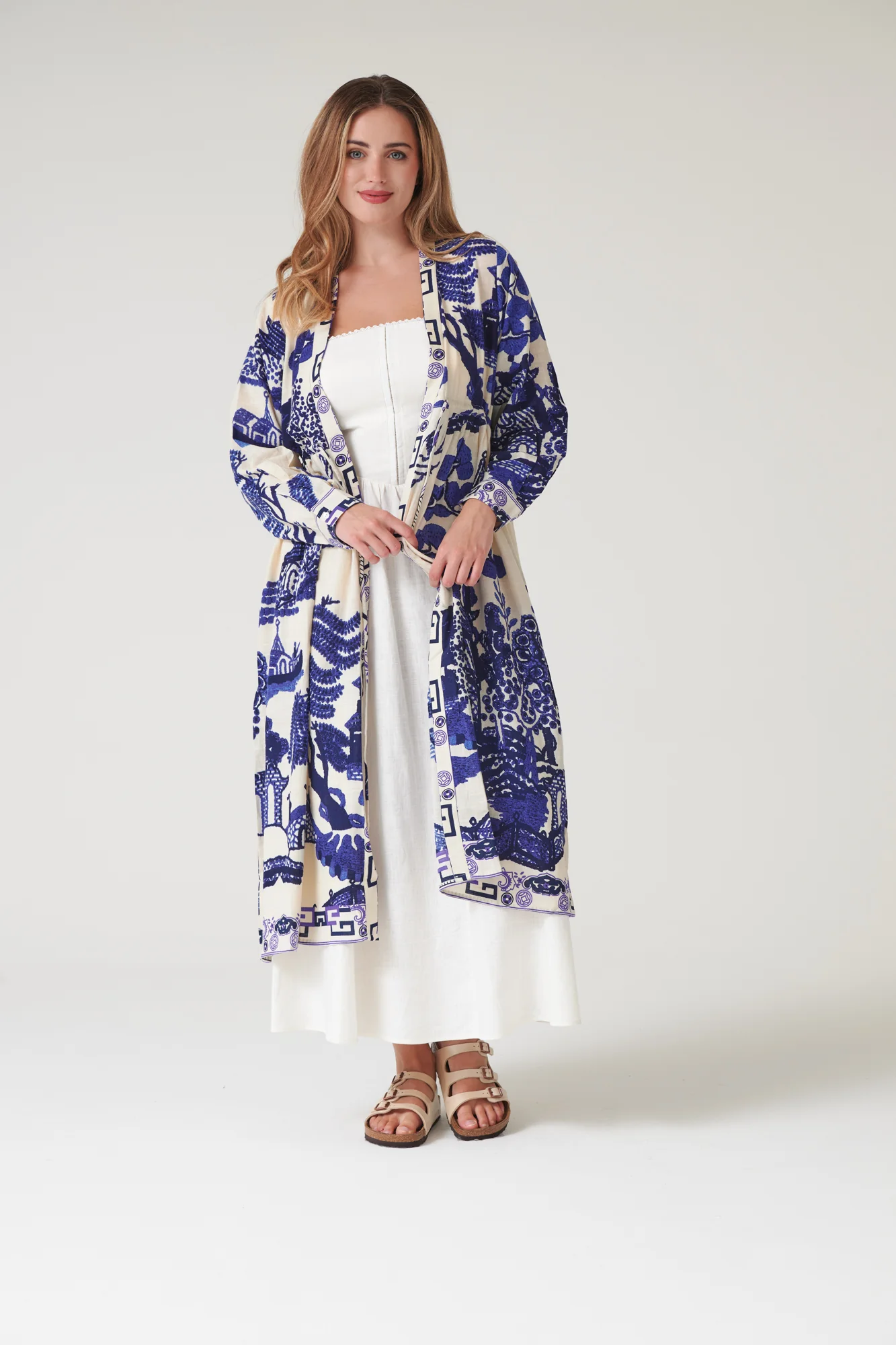 Giant Willow Blue Duster Jacket - Image 5