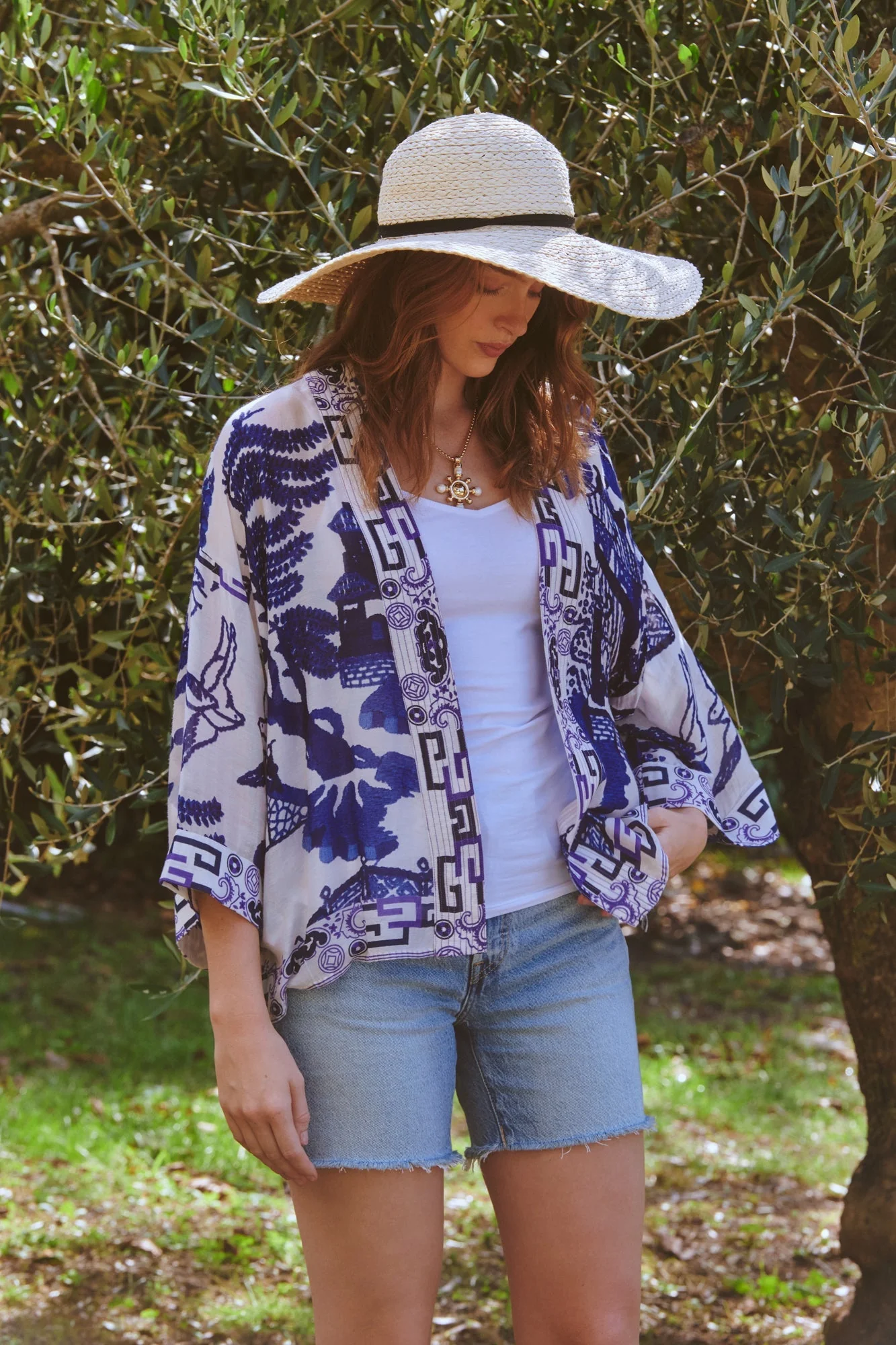 Giant Willow Blue Kimono - Image 2