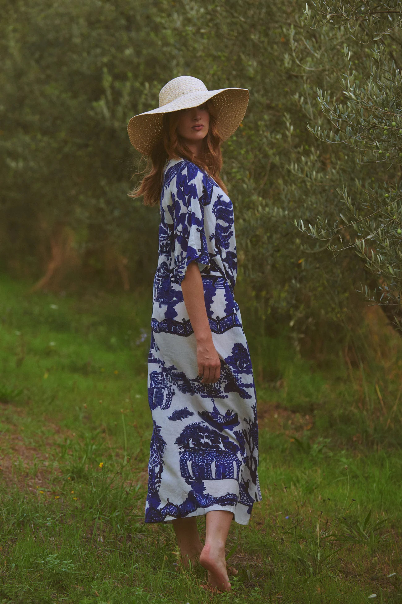 Giant Willow Blue Obi Dress - Image 2