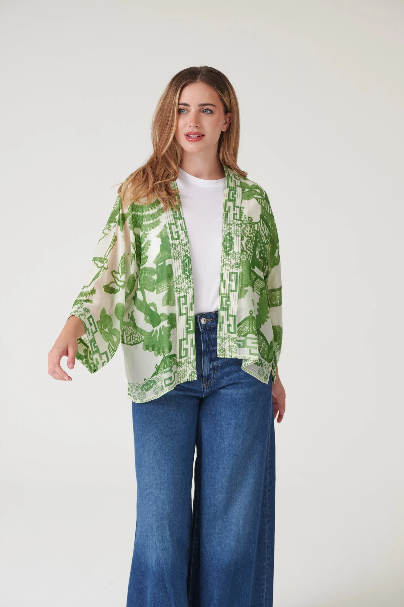 Giant Willow Green Kimono - Image 11