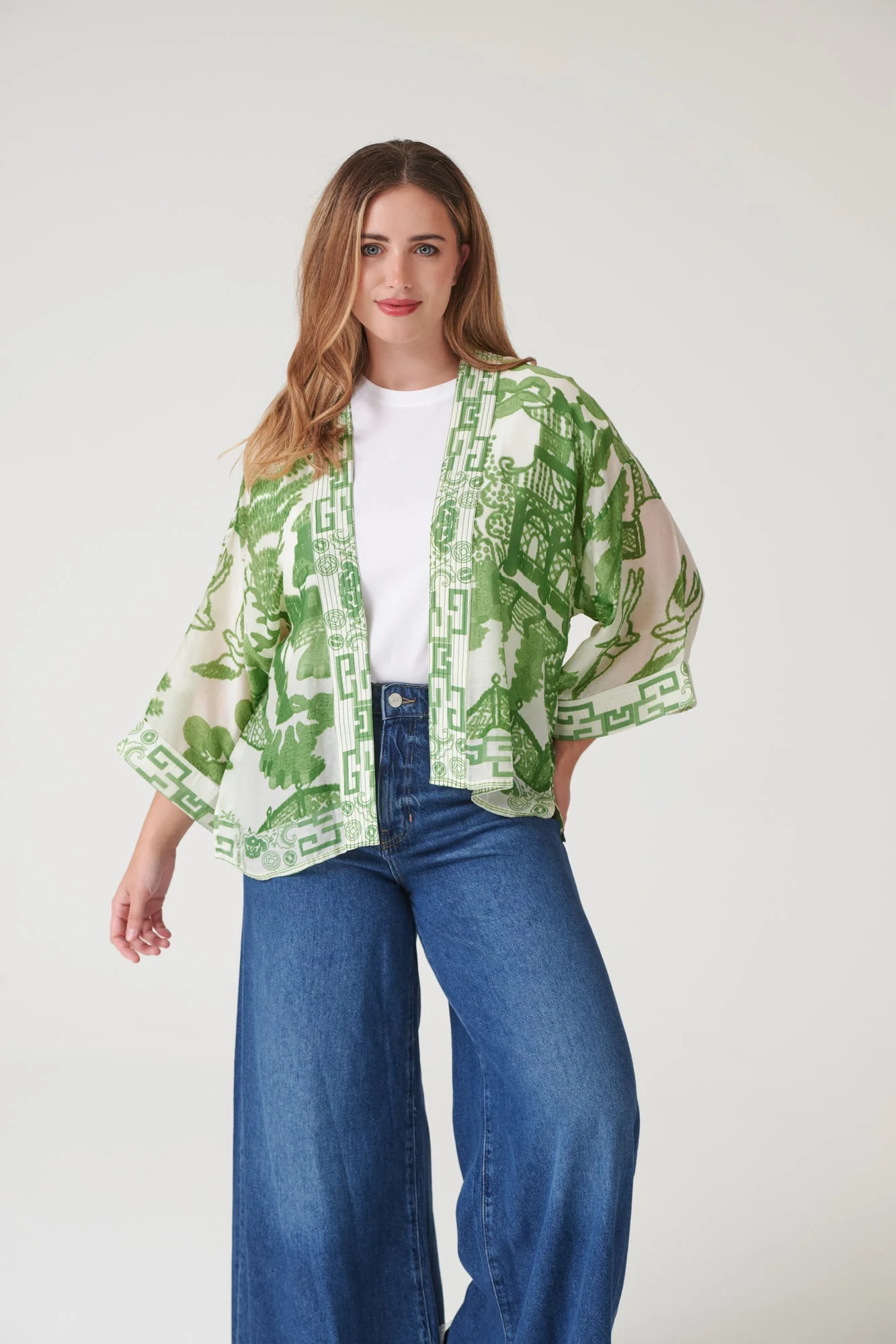 Giant Willow Green Kimono - Image 5