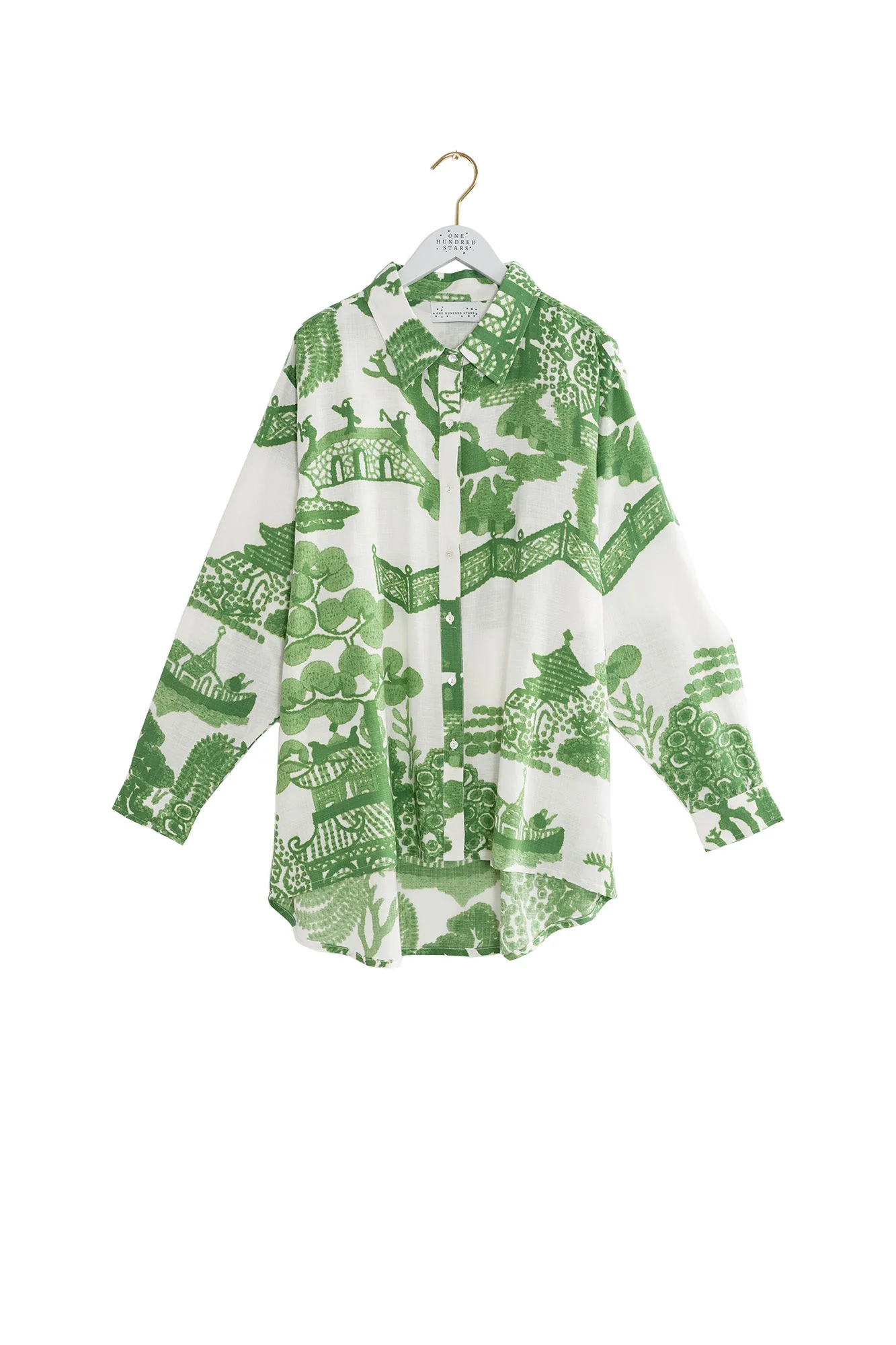 Giant Willow Green Oversized Shirt - Image 5