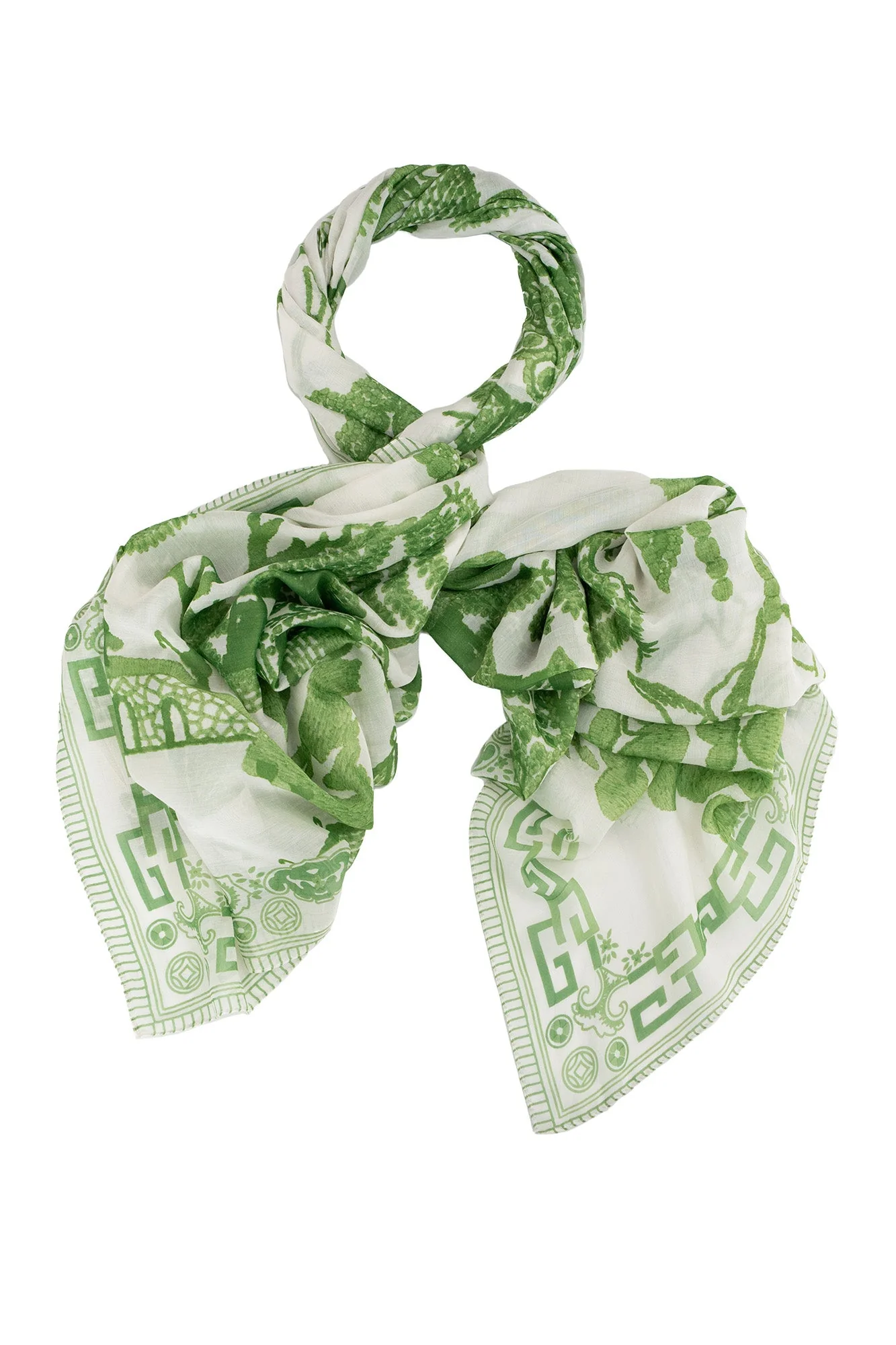Giant Willow Green Scarf - Image 5