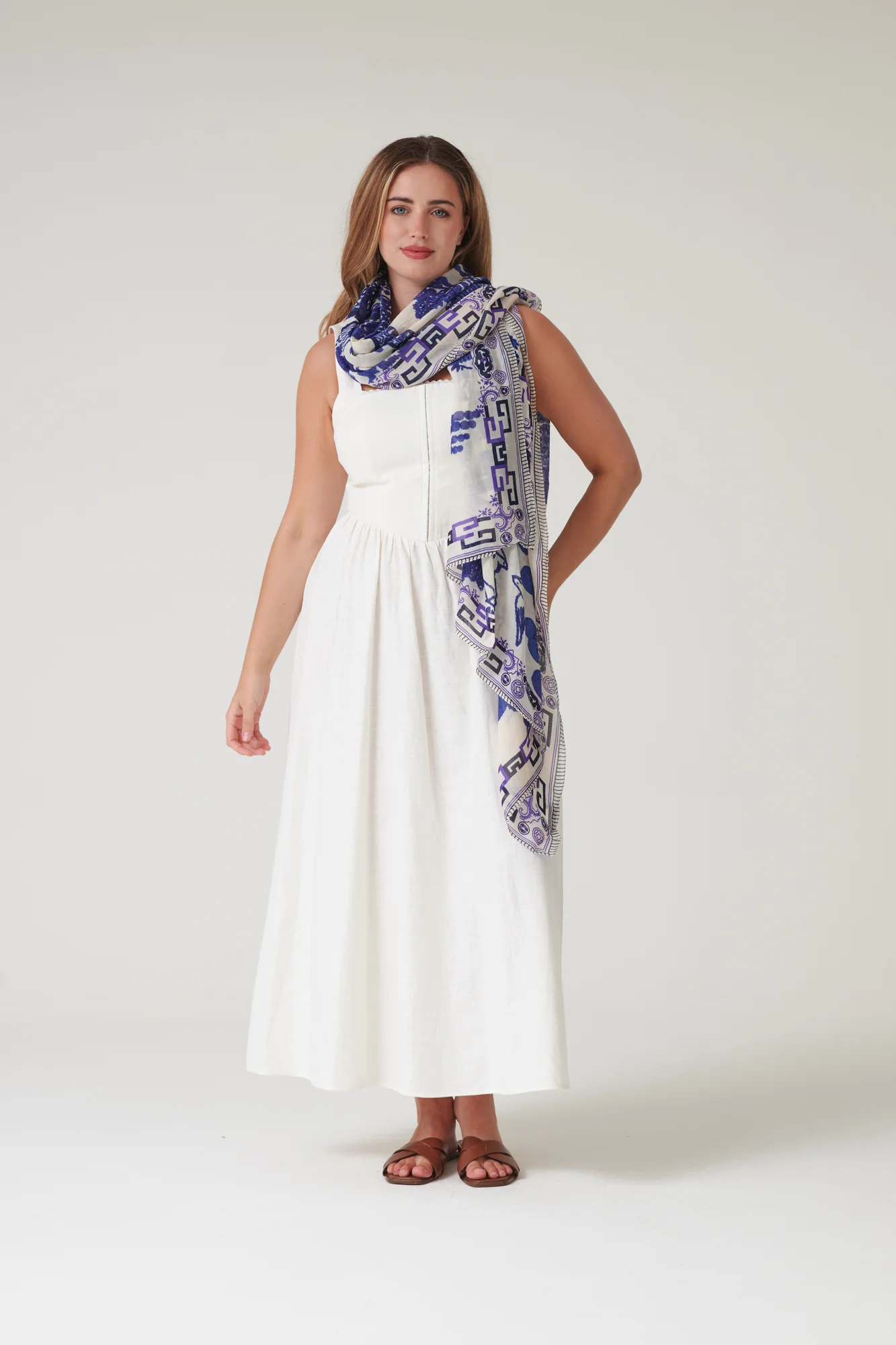 Giant Willow Blue Scarf - Image 3