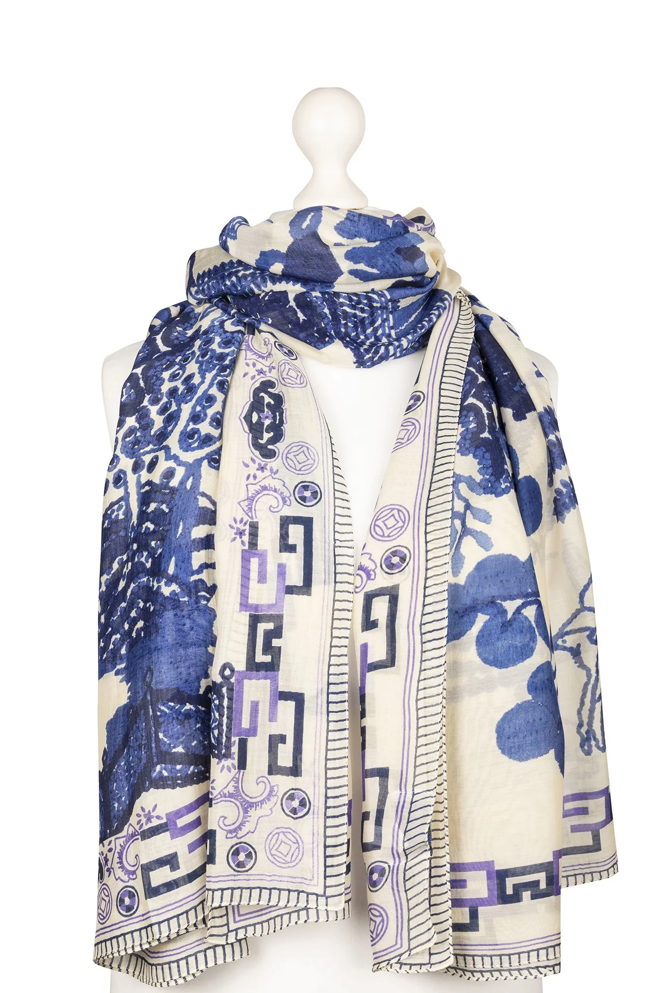 Giant Willow Blue Scarf - Image 5