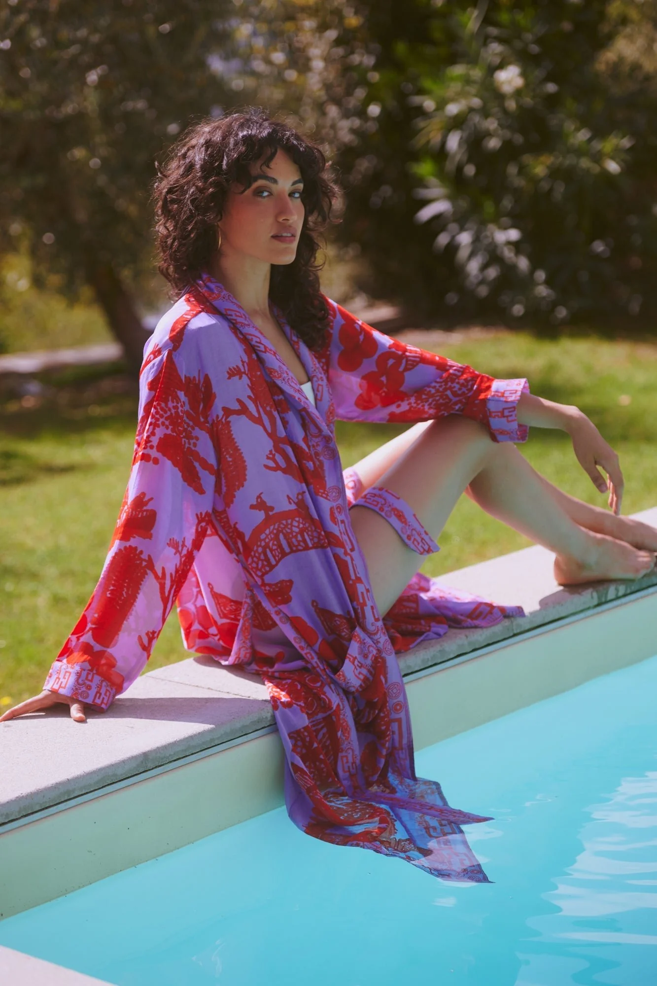 Giant Willow Violet Gown - Image 4