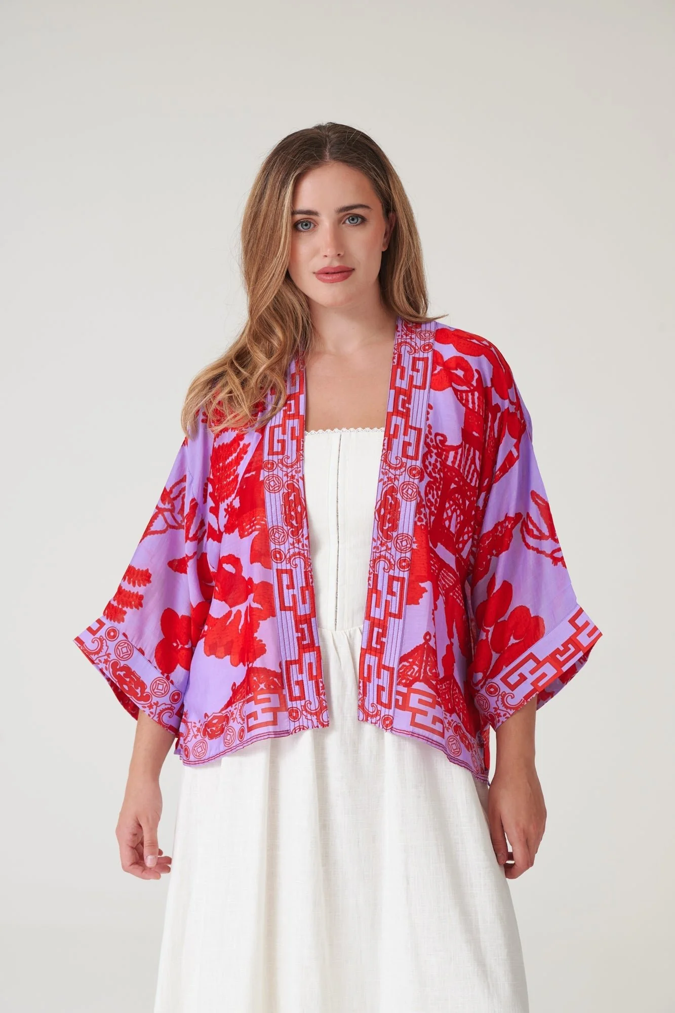 Giant Willow Violet Kimono - Image 3