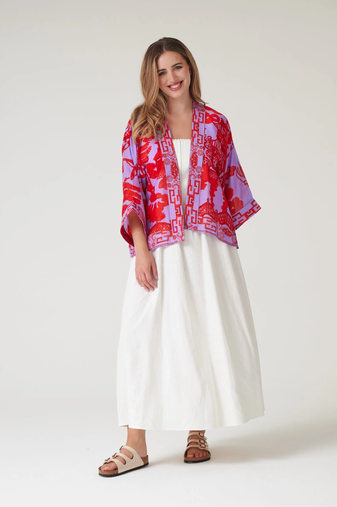Giant Willow Violet Kimono - Image 6