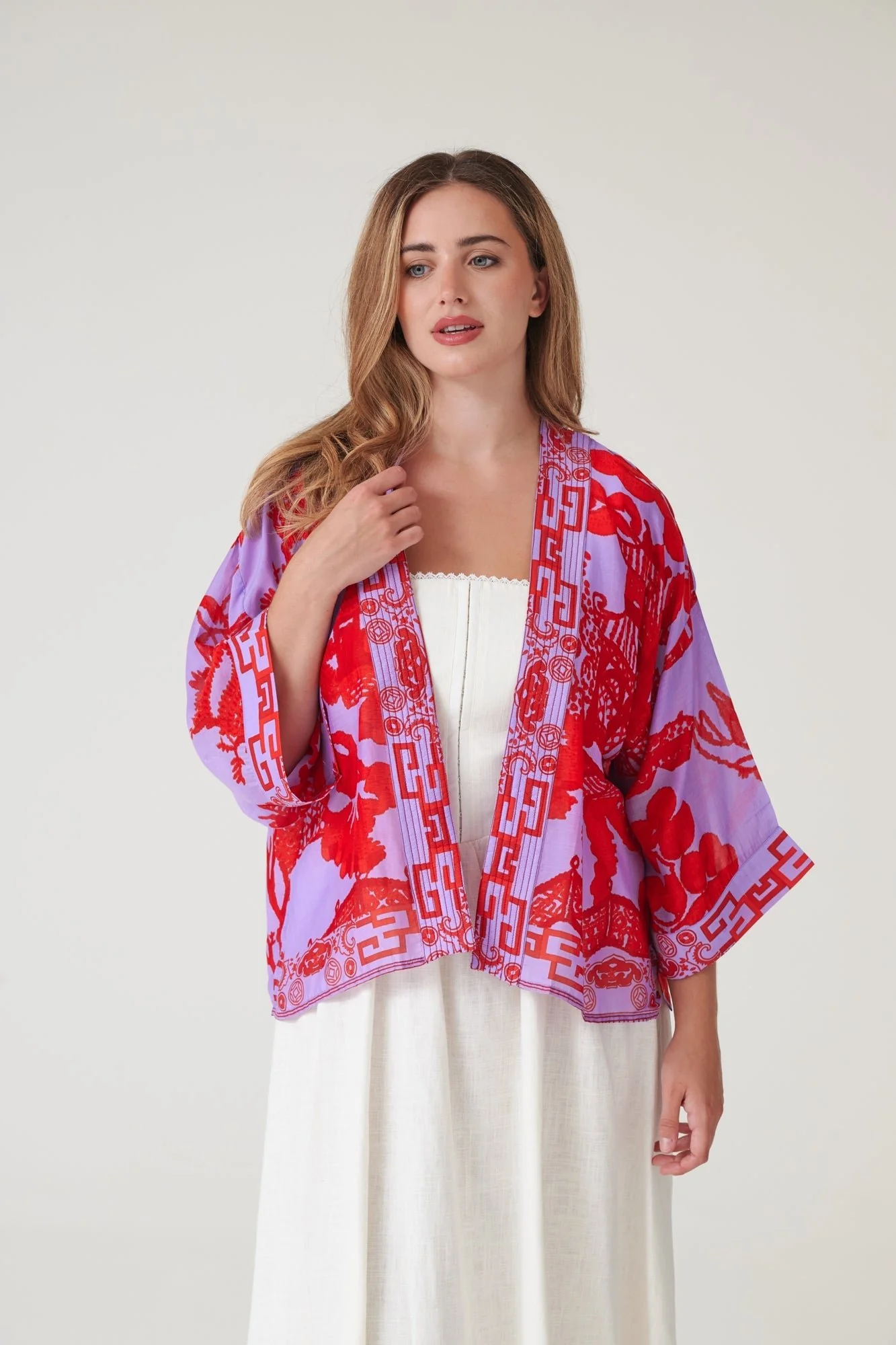 Giant Willow Violet Kimono - Image 7