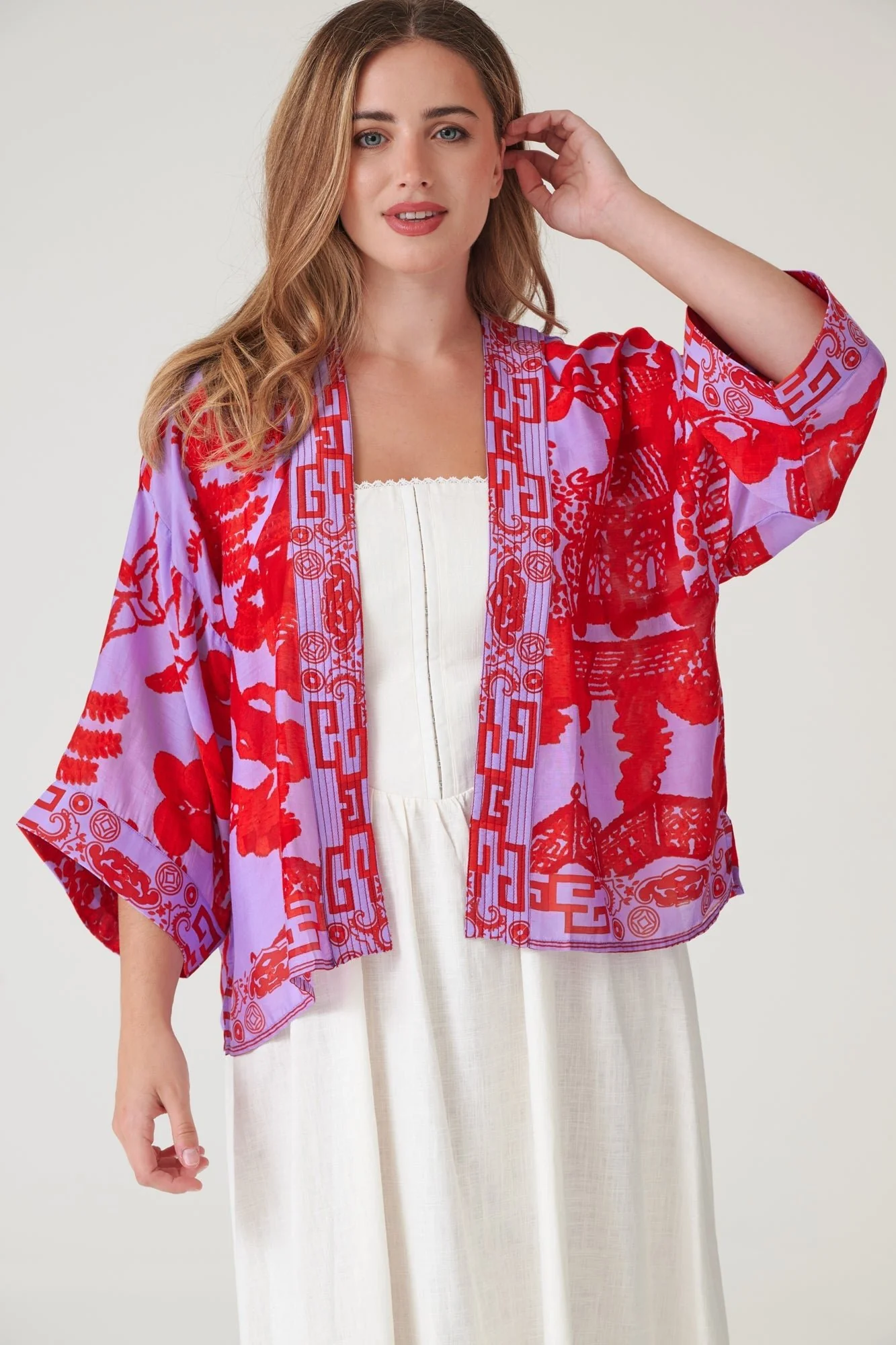 Giant Willow Violet Kimono - Image 8