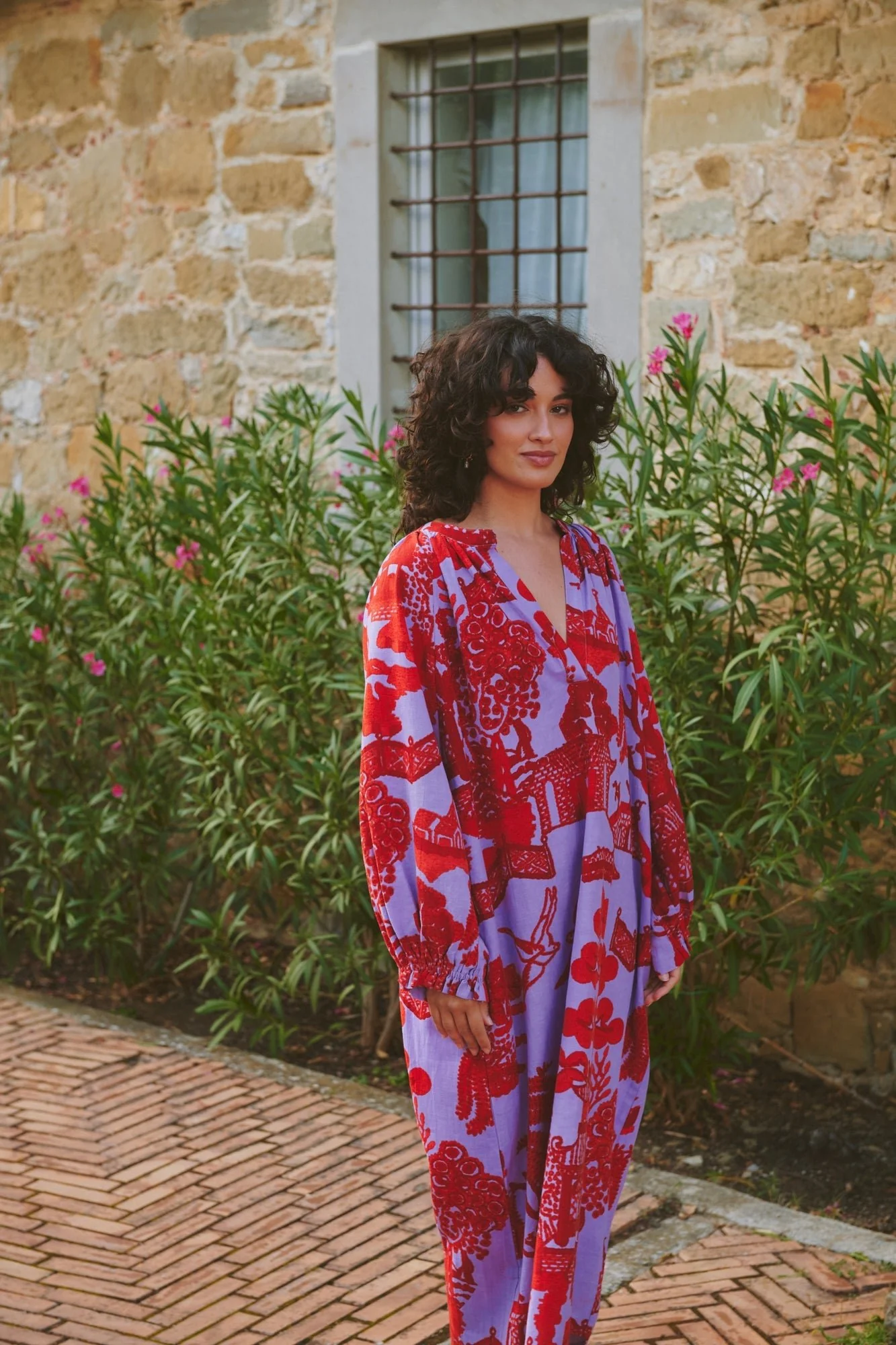 Giant Willow Violet Raglan Dress - Image 4