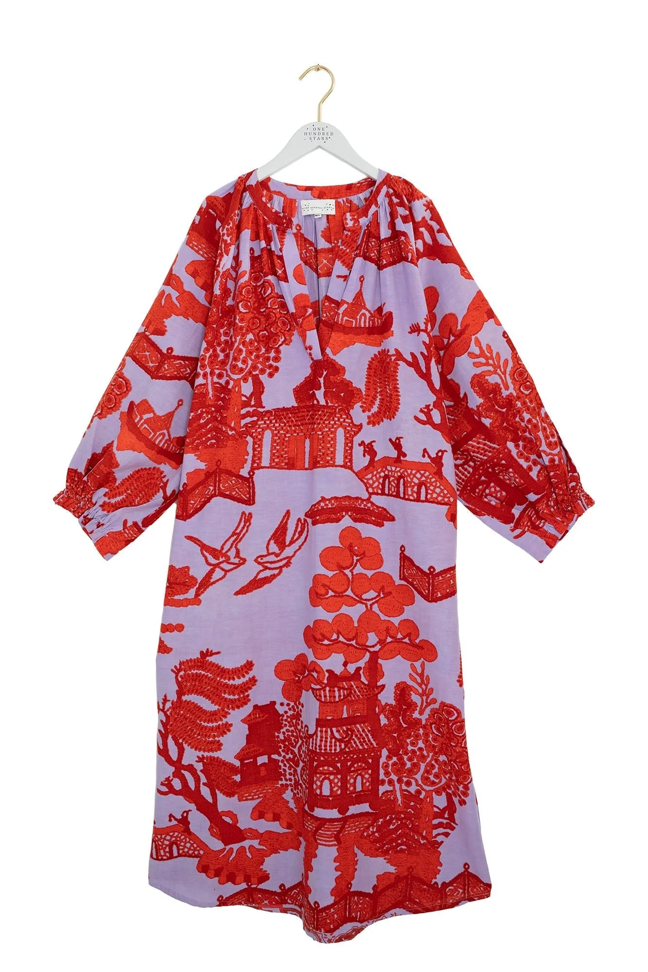 Giant Willow Violet Raglan Dress - Image 5