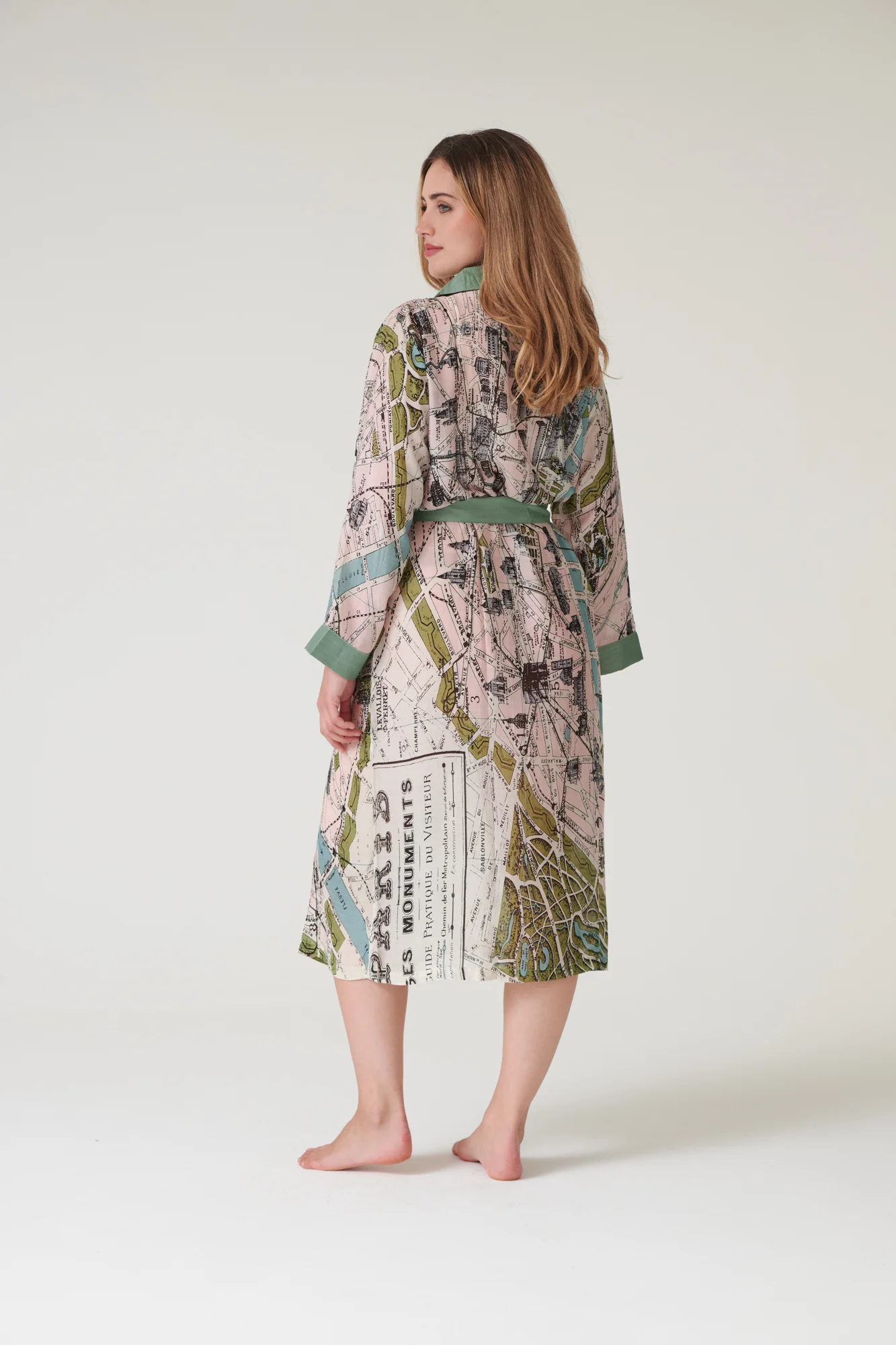 Paris Map Gown - Image 4