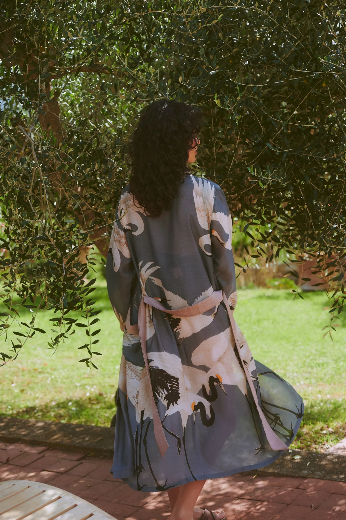 Stork Slate Gown - Image 3