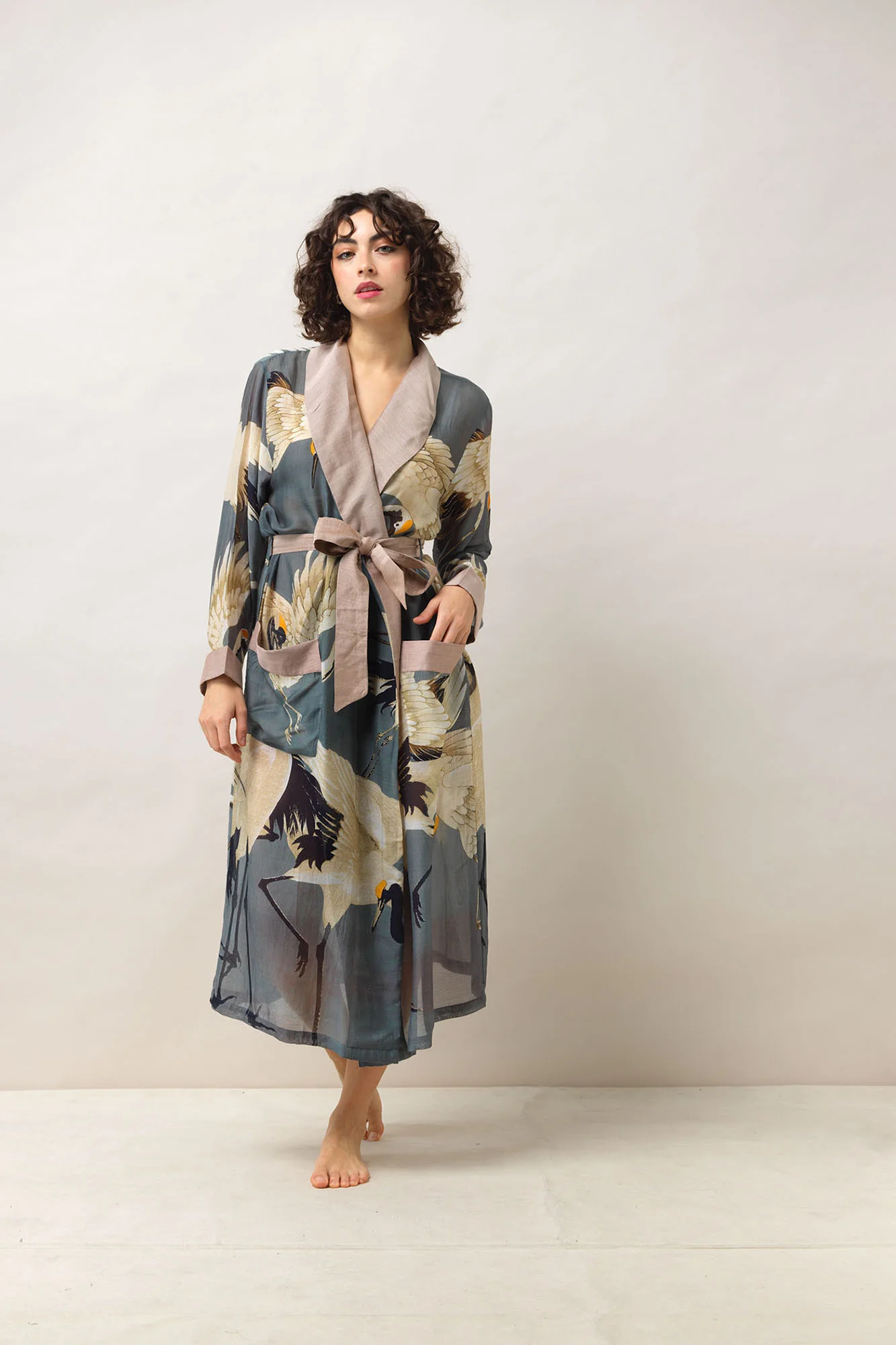 Stork Slate Gown - Image 5