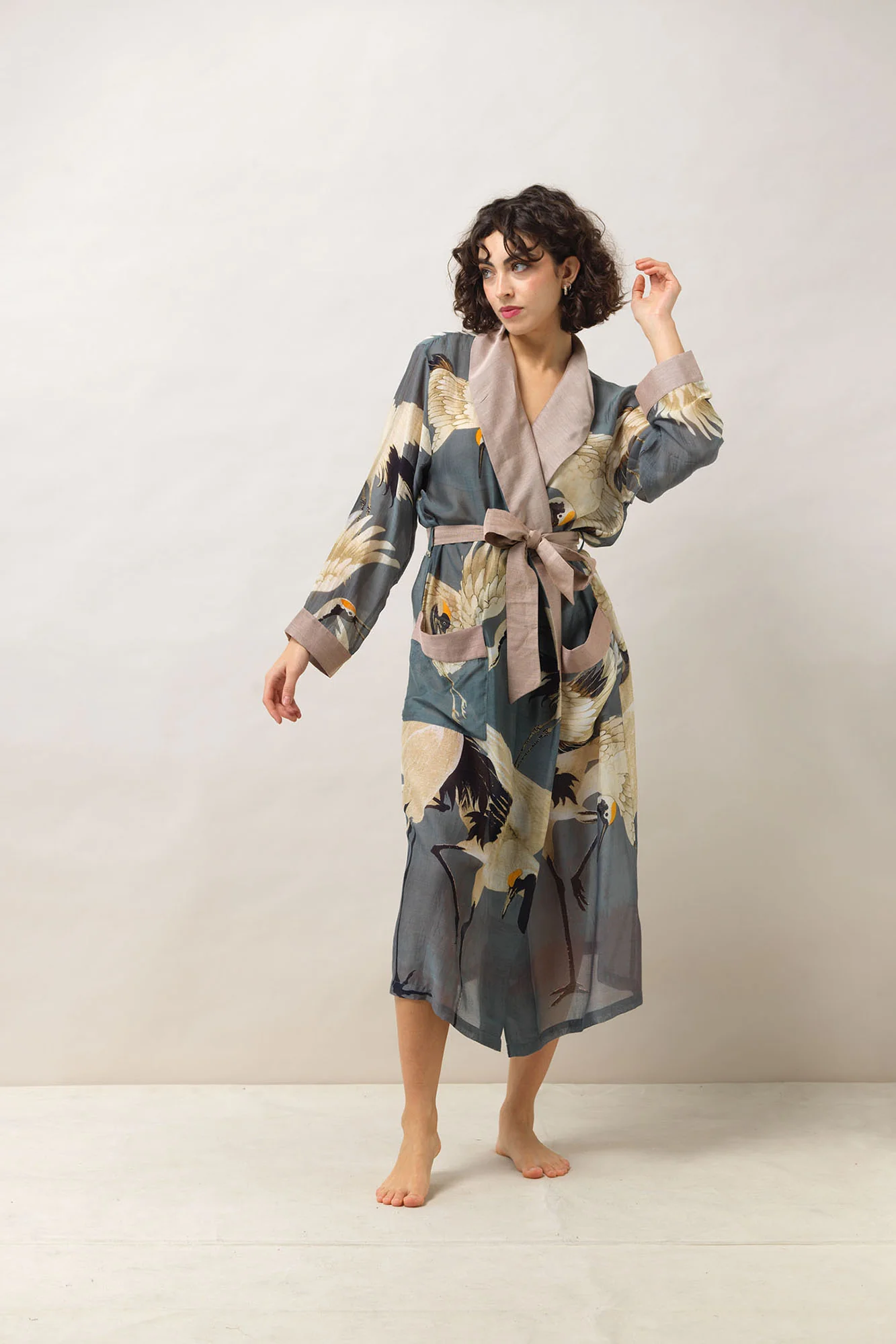Stork Slate Gown - Image 6